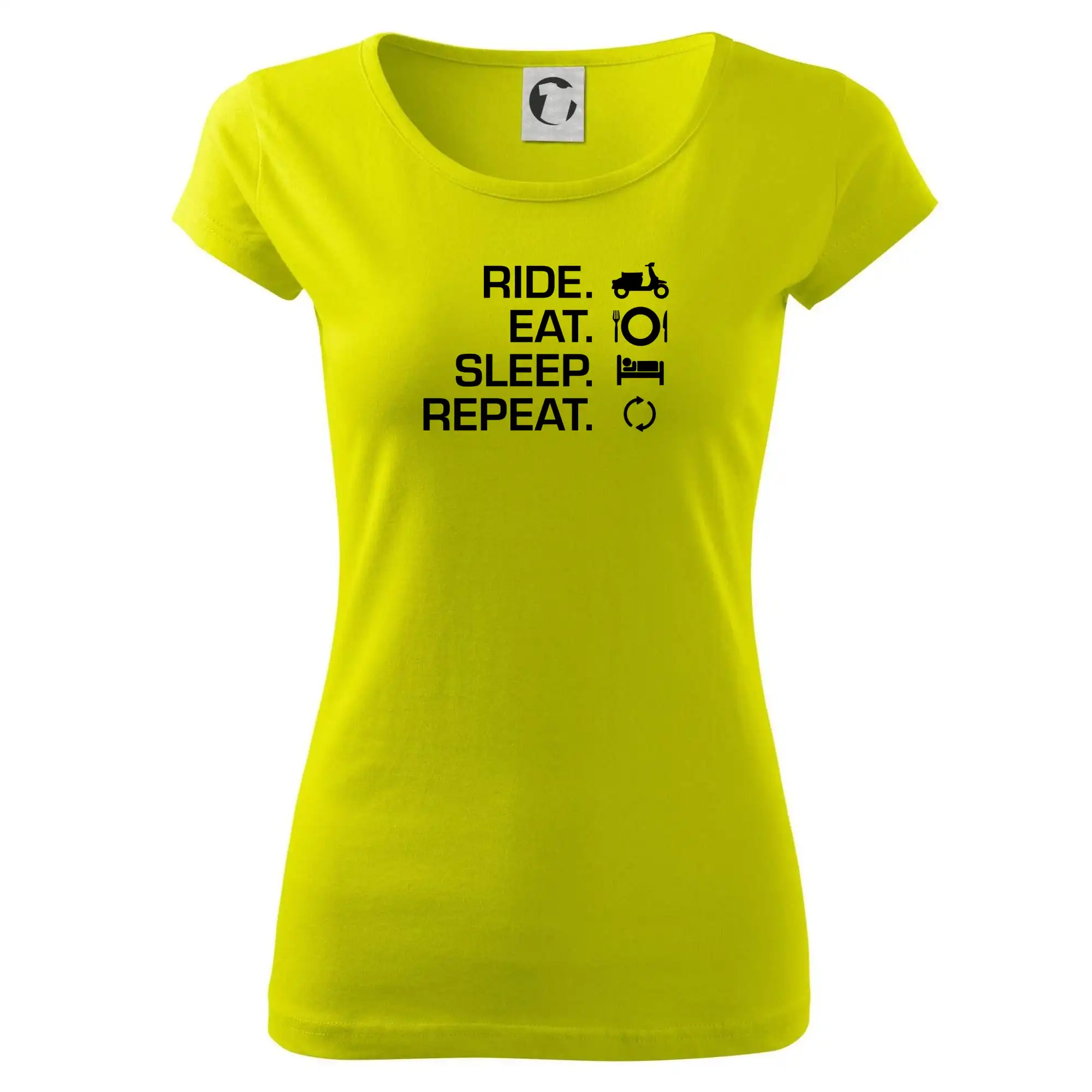 Ride Eat Sleep Repeat moto skútr