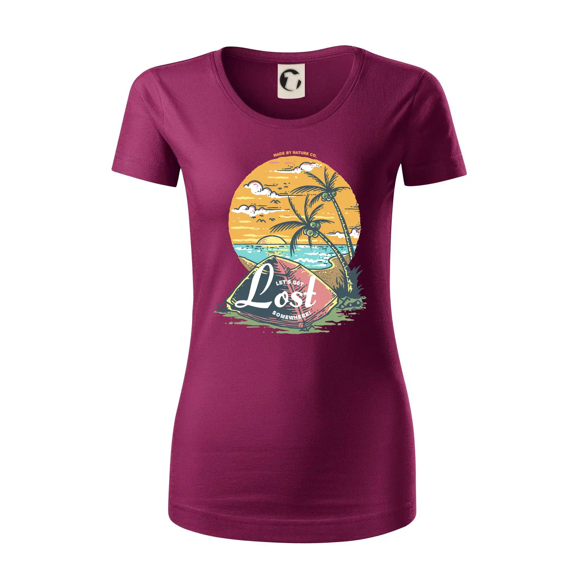 Beach camping get lost somewhere