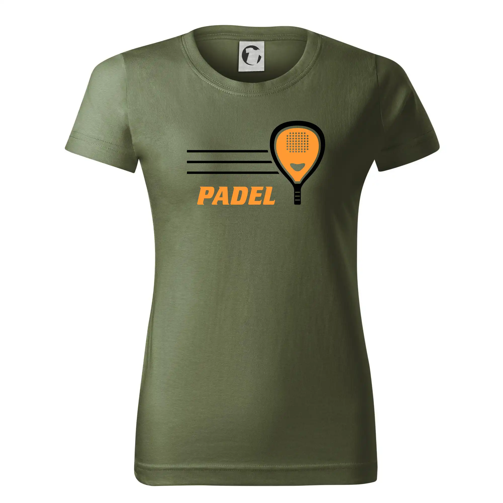 Padel - oranžová raketa