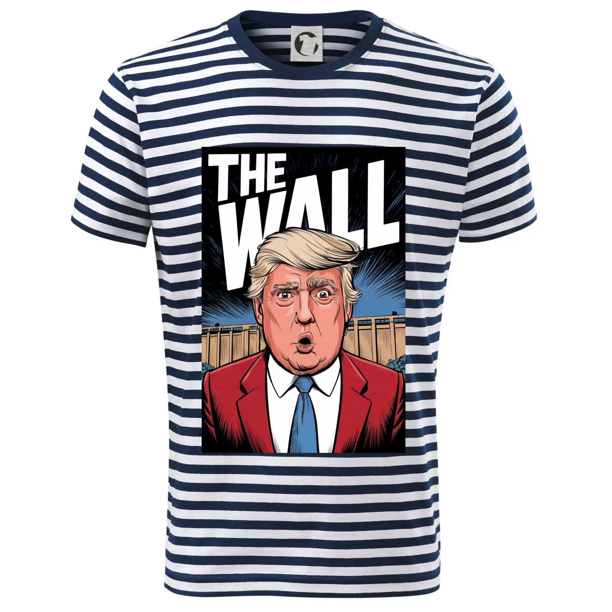 Politické tričká - The wall Trump - Dětské triko na vodu