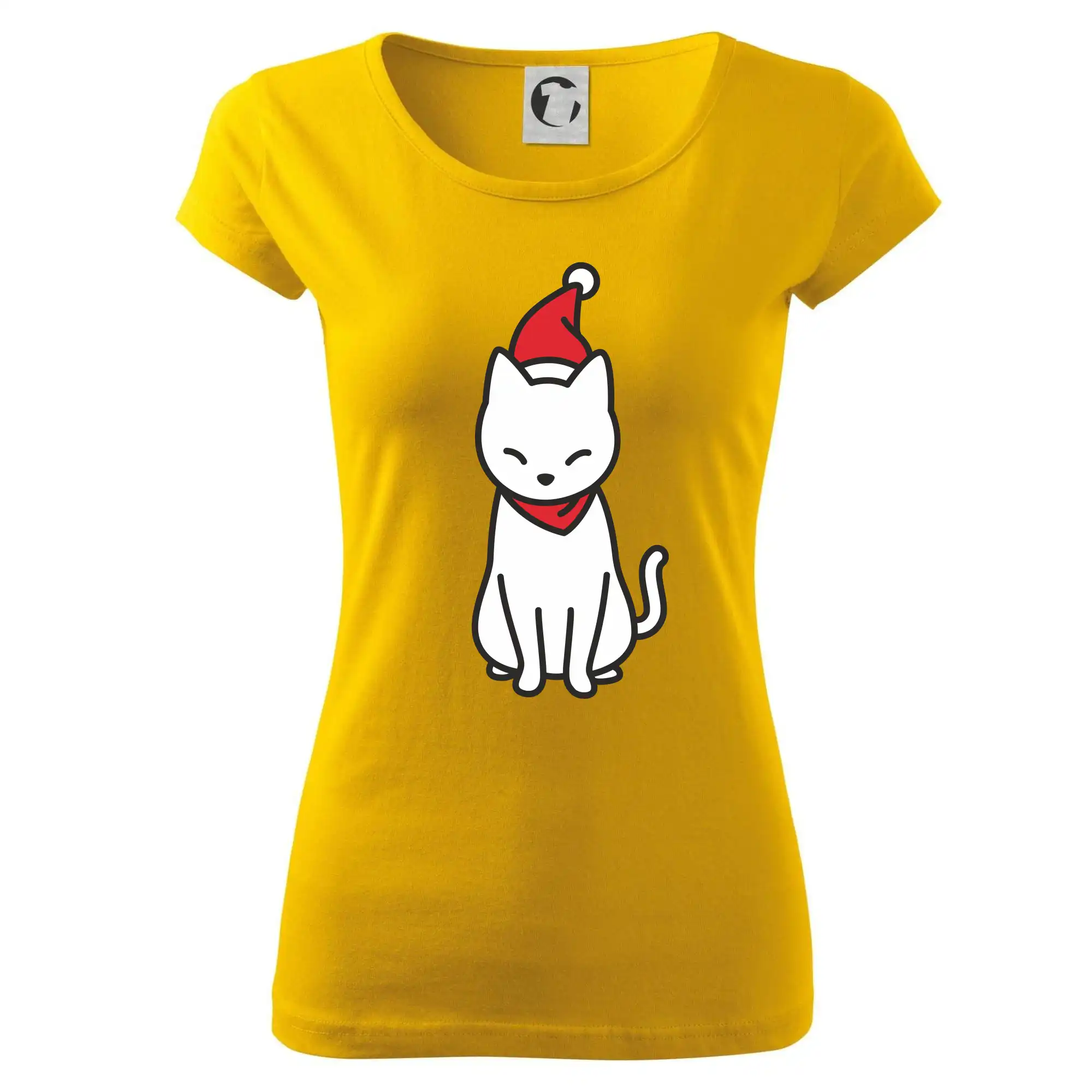 Vánoční kočka sedící