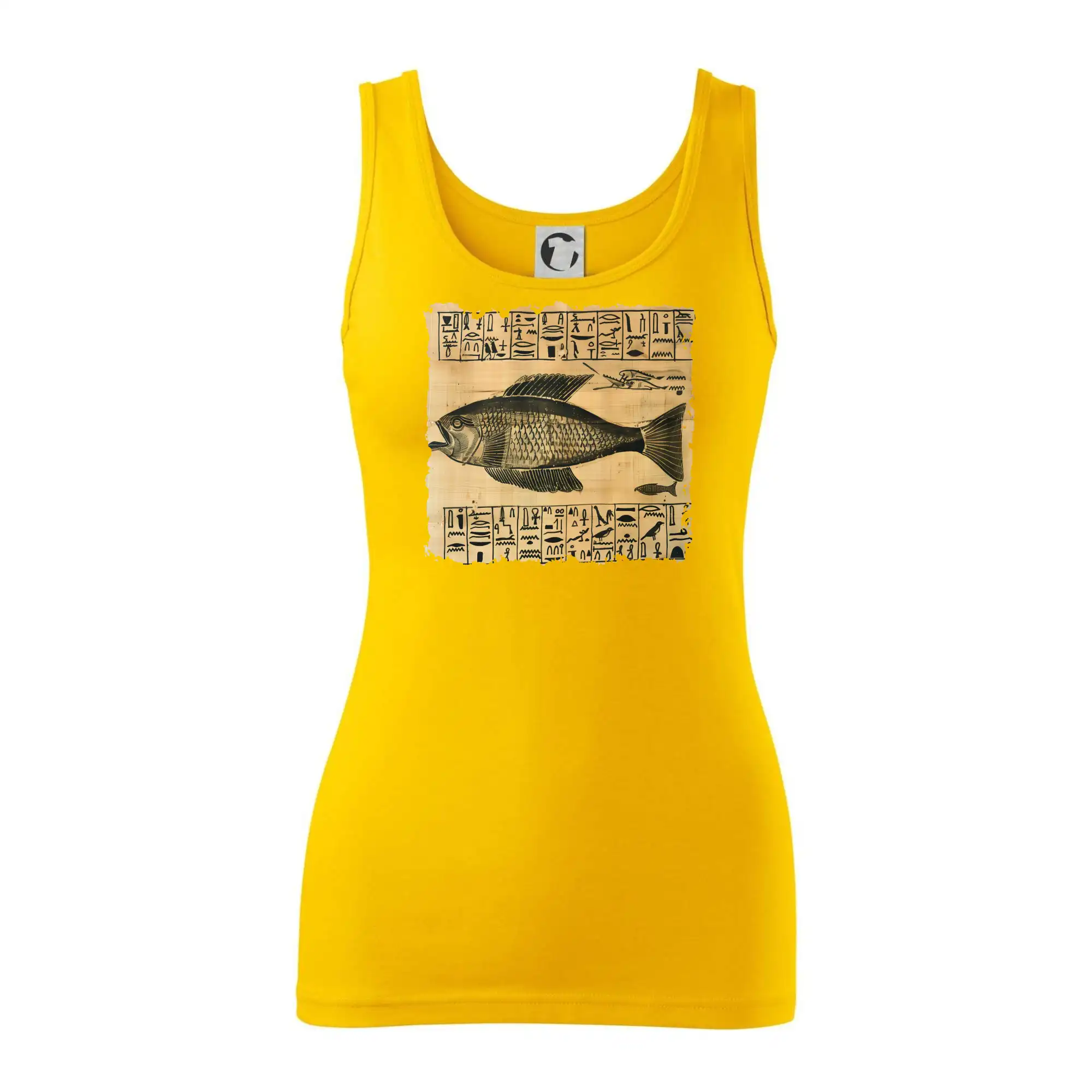Egyptské hieroglyfy ryba