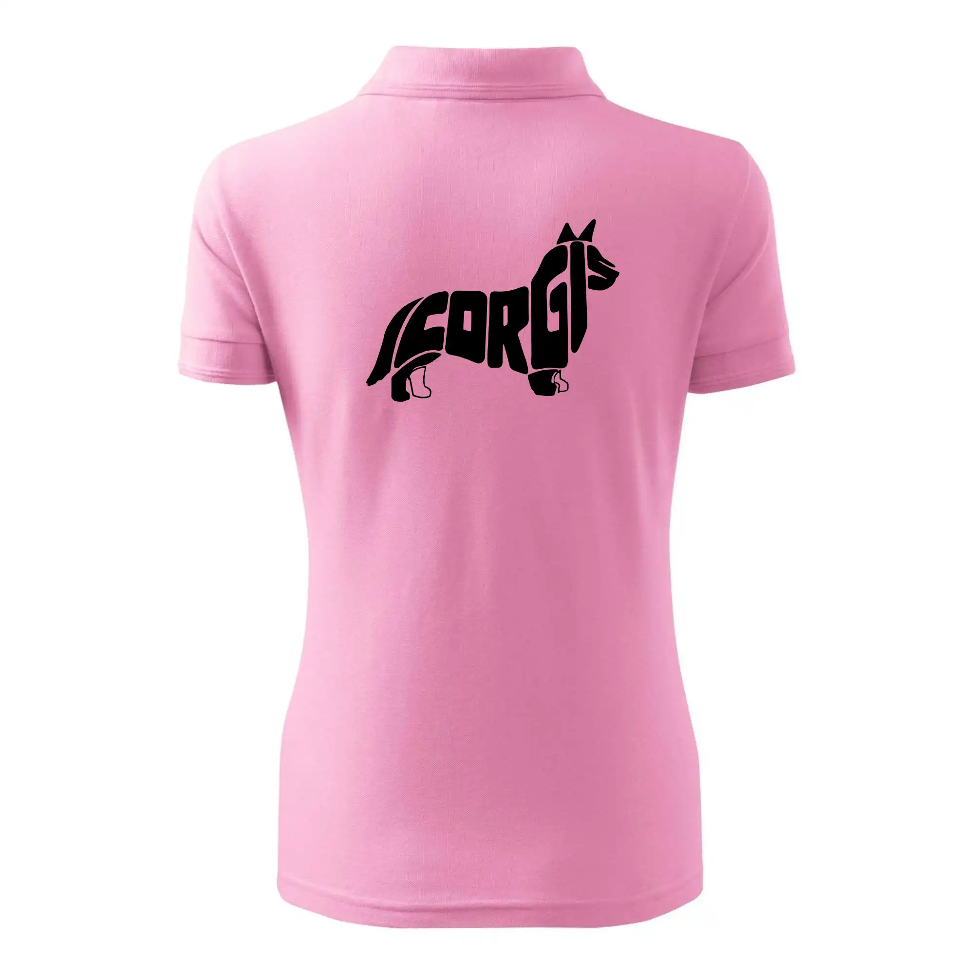 Corgi - nápis v těle