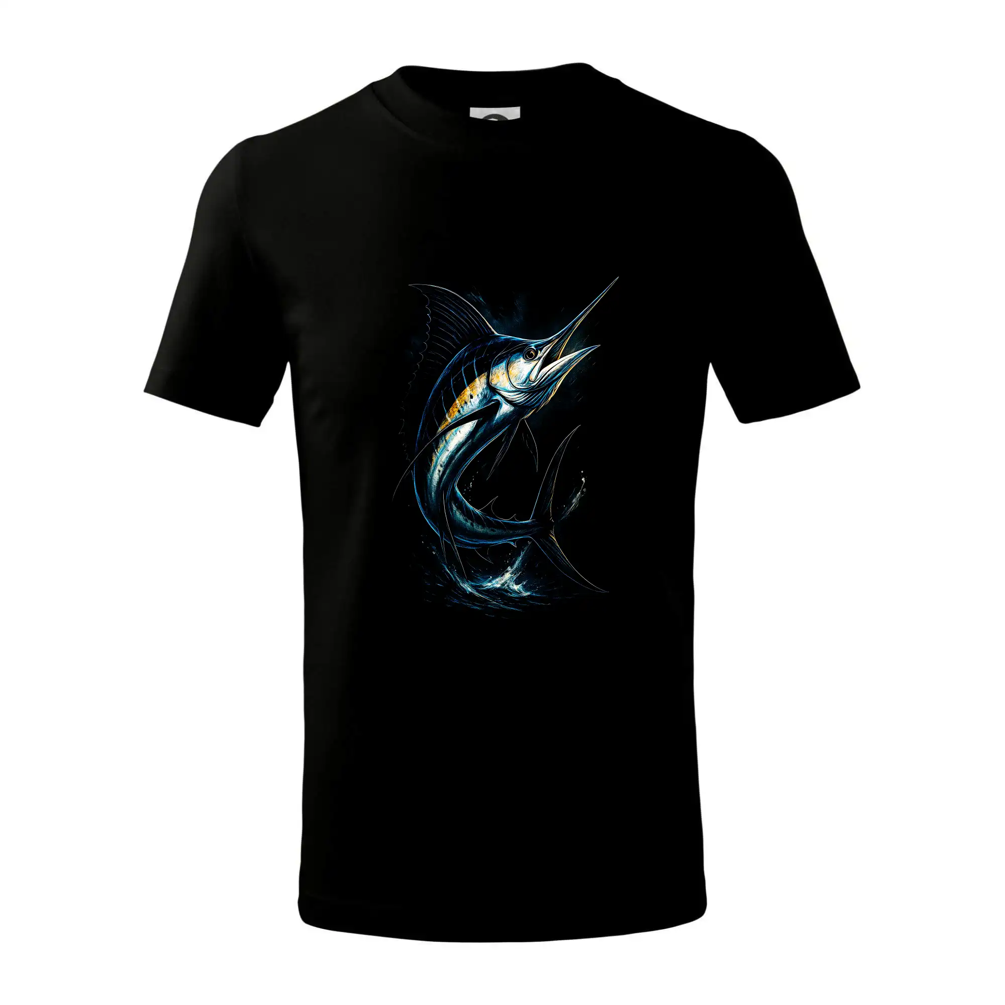 Fotka na černém - mečoun