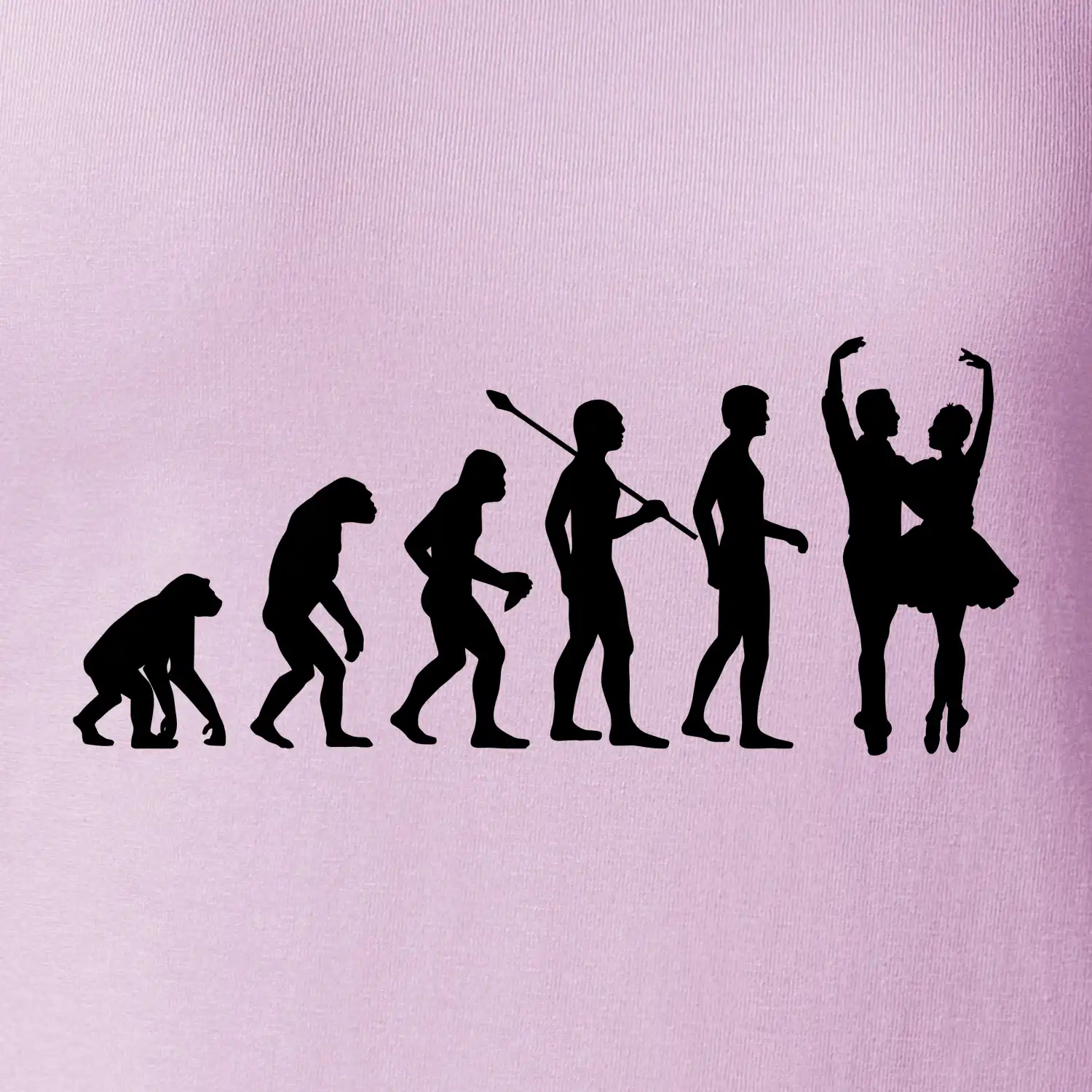 Evoluce tanec - pár