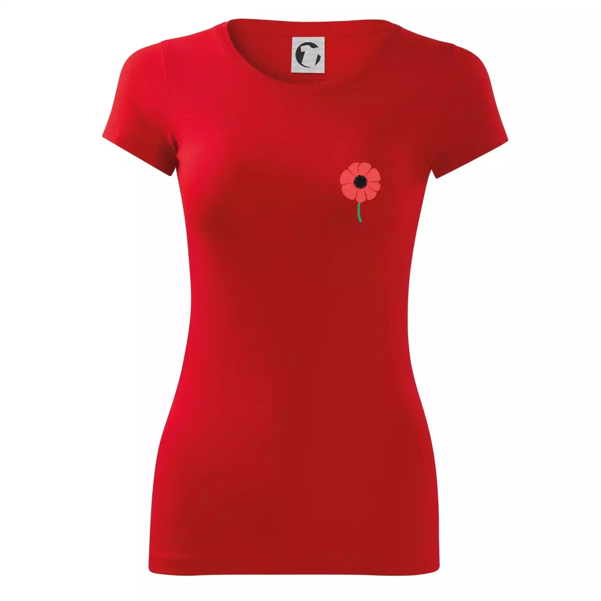 Vlčí mák ikonka na prsu