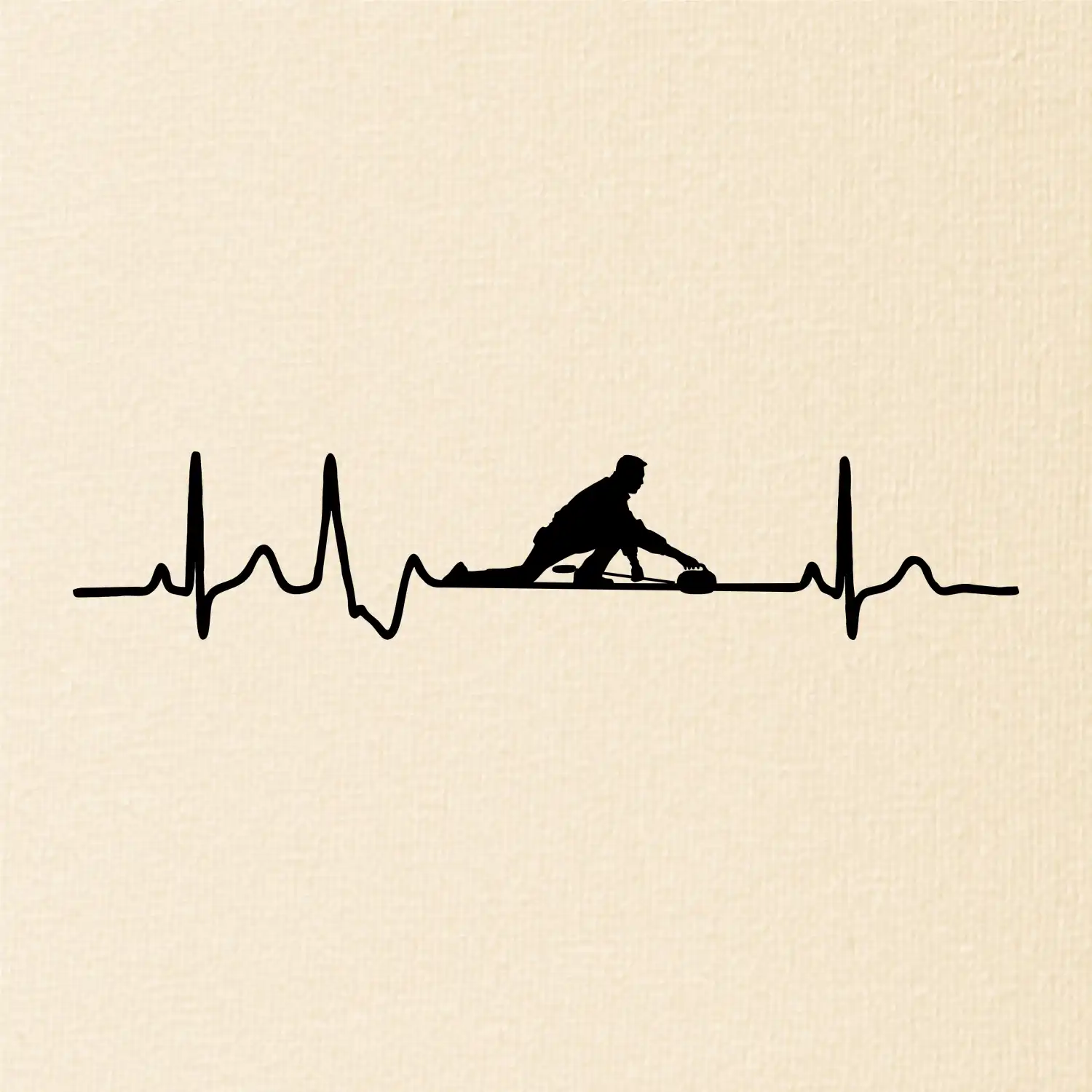 EKG curling
