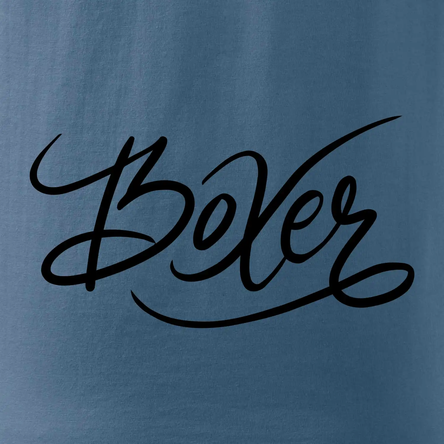 Boxer - nápis okrasný