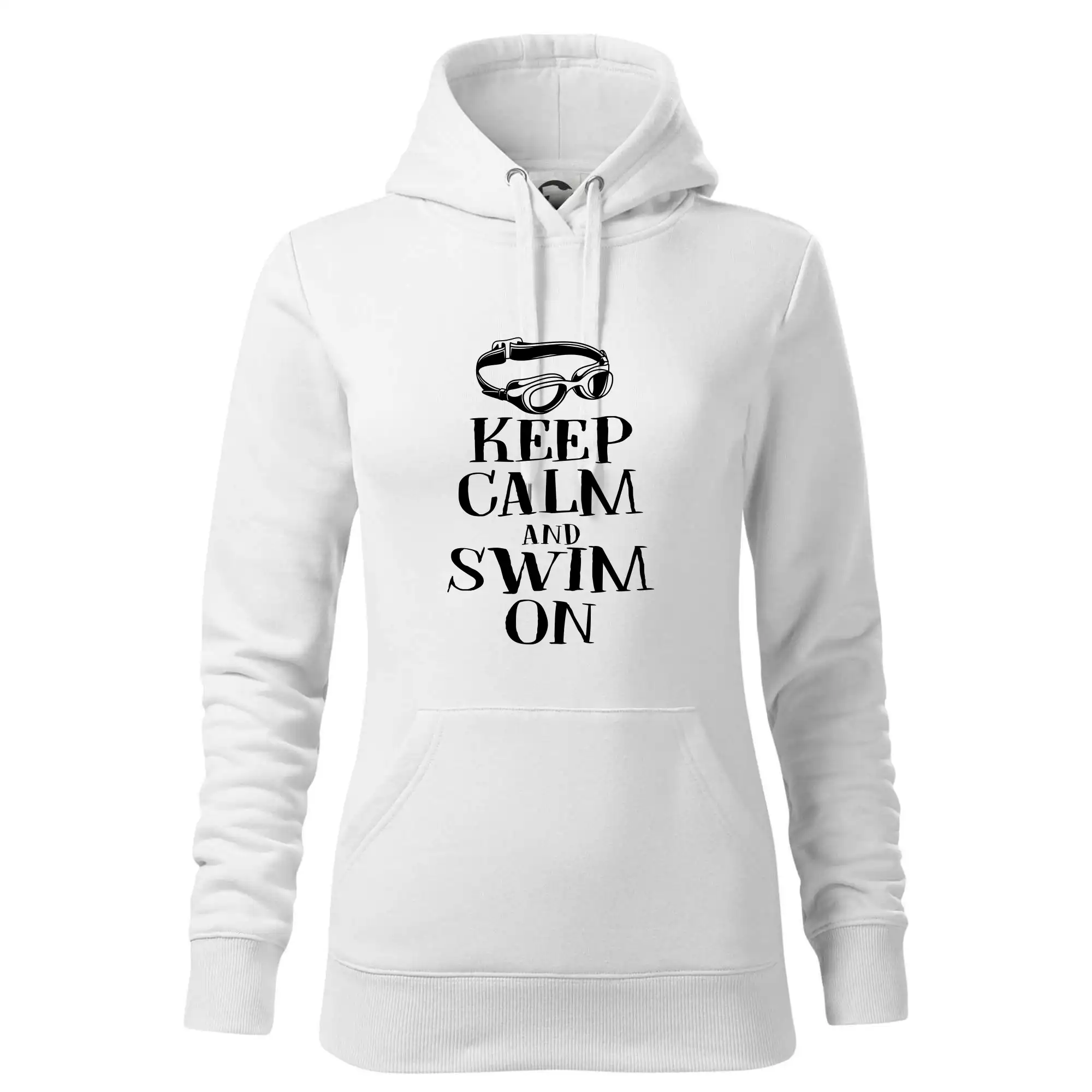 Keep calm and swim on