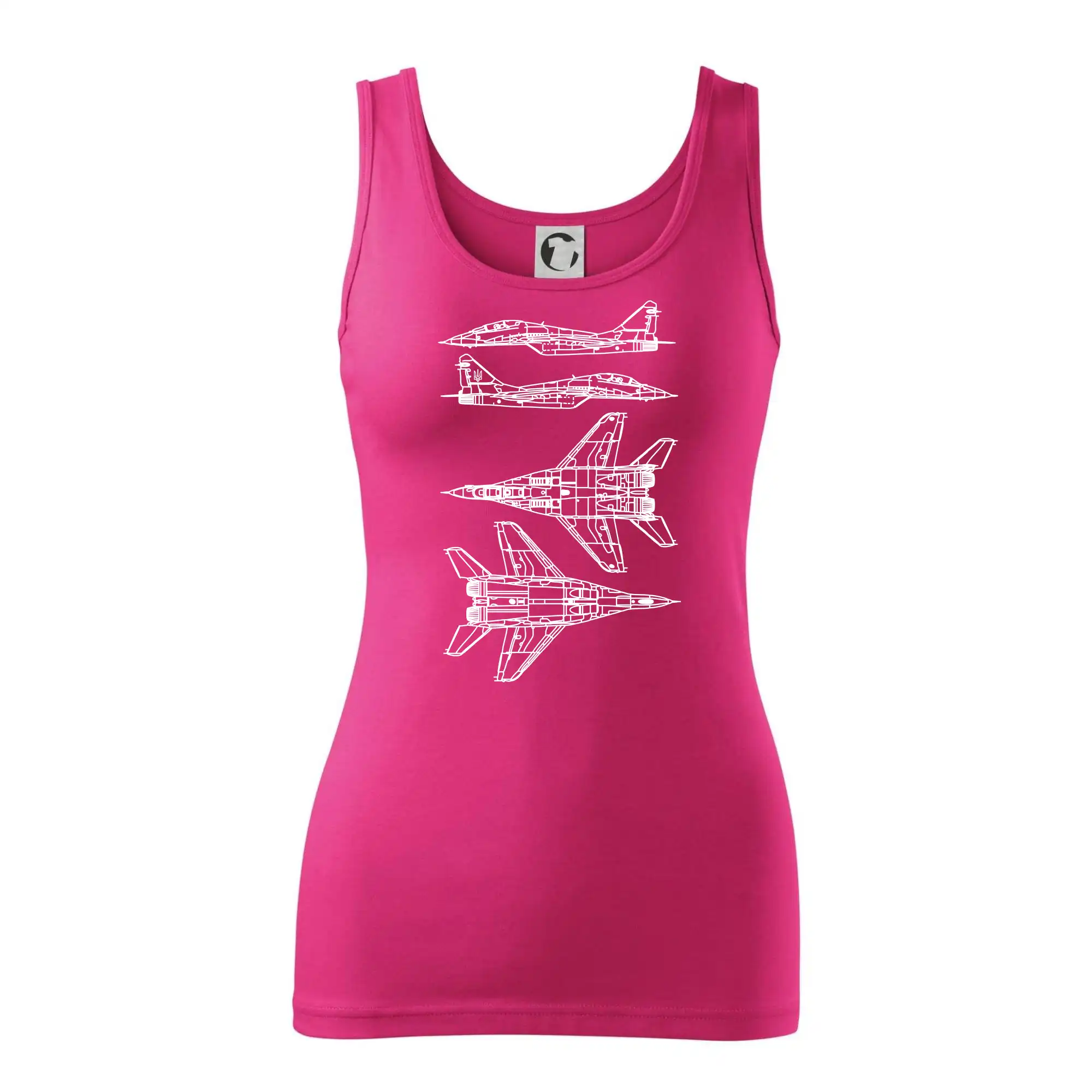 Mig 29 Fulcrum - obrys