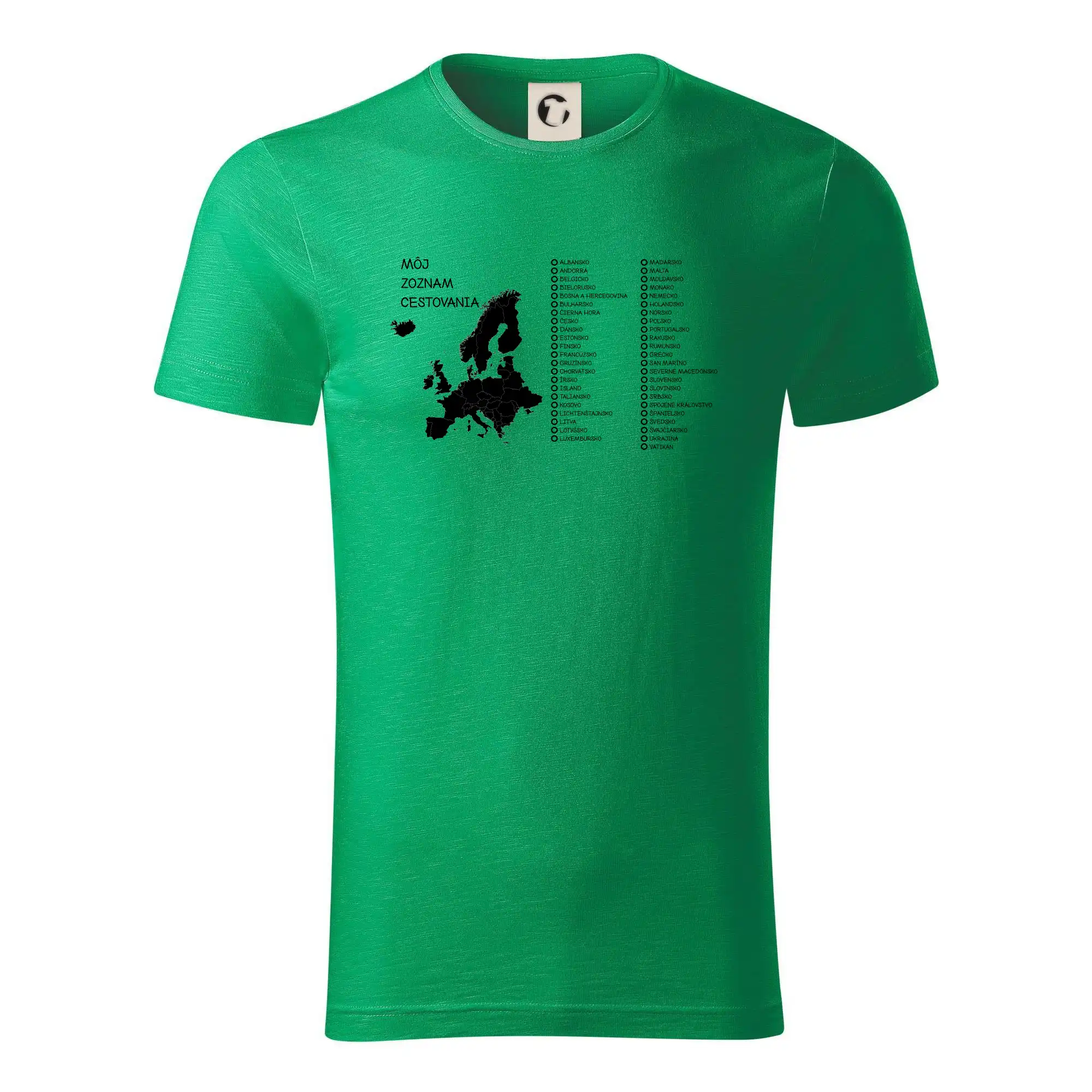 Můj cestovní seznam - Evropa