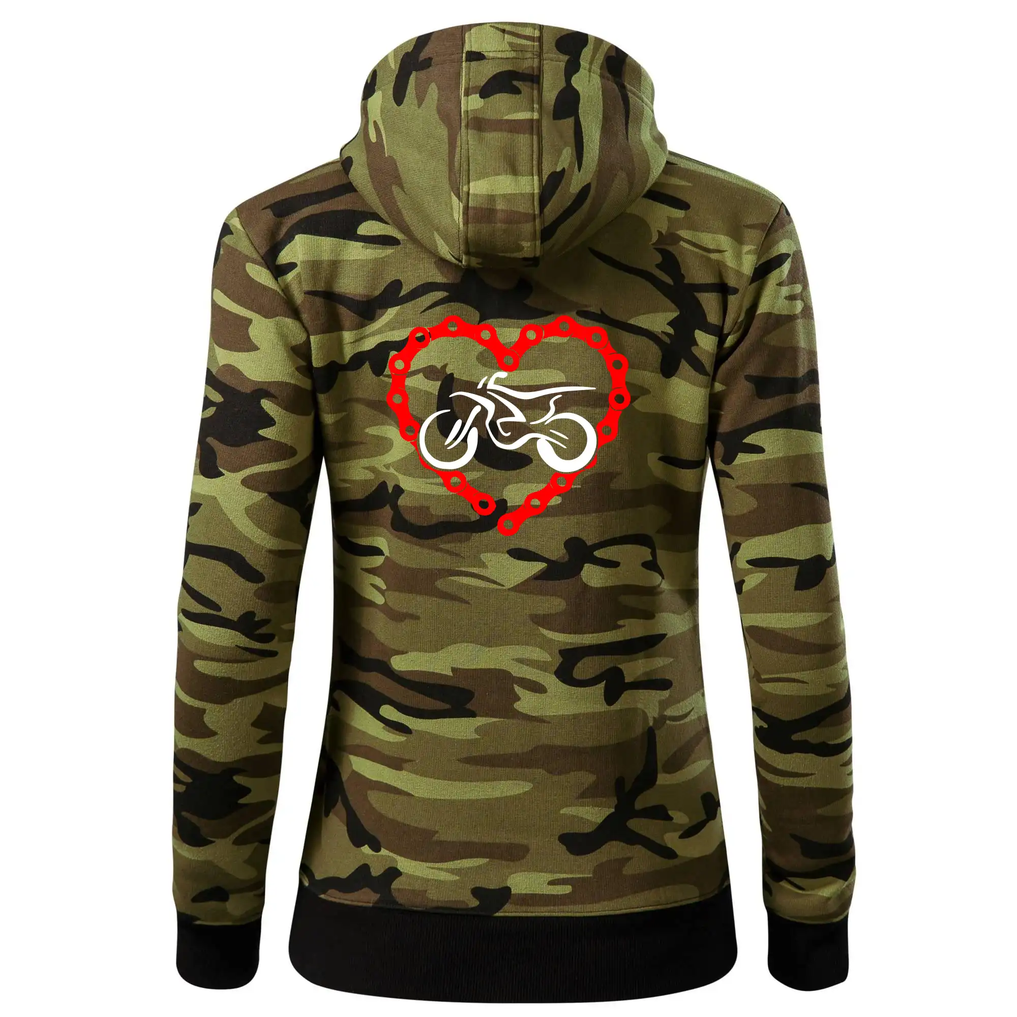 Moto srdce řetěz - enduro