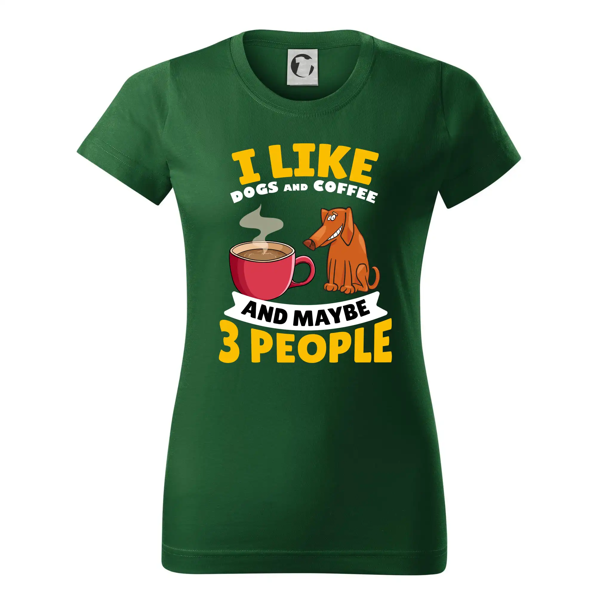 I like dogs and coffee and maybe 3 people