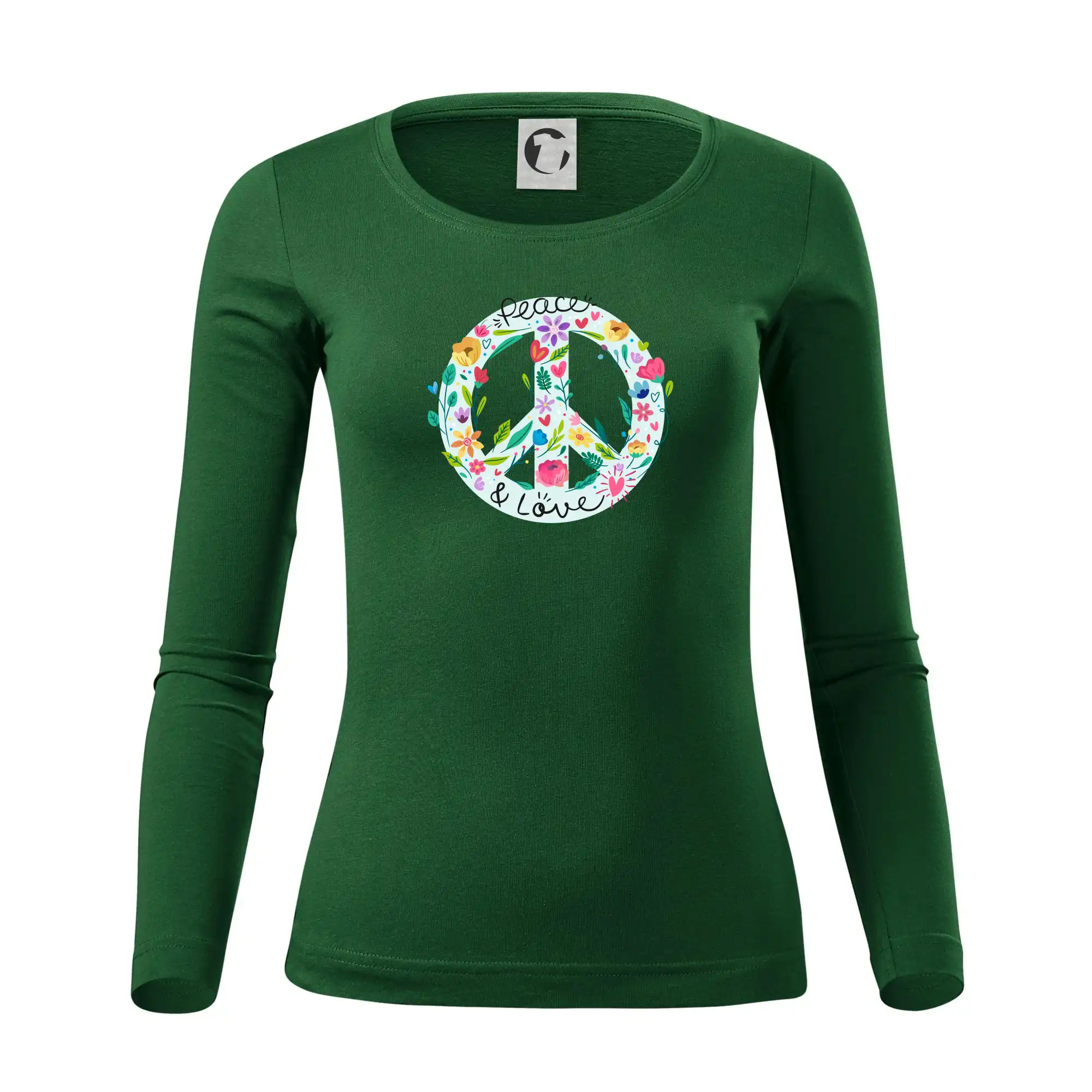 Peace and love symbol