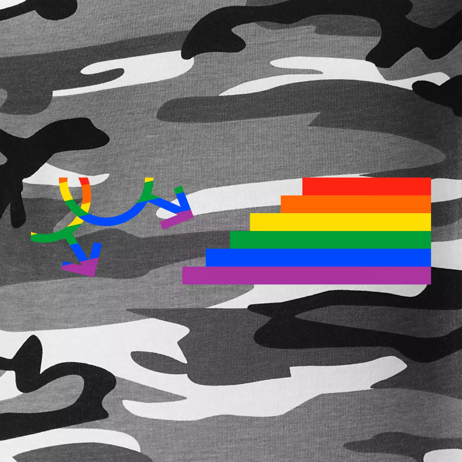 Gay symbol duha