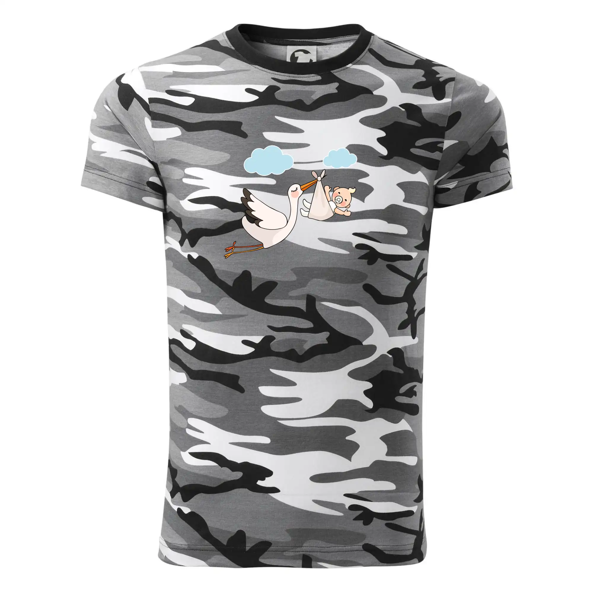 Čáp čekáme miminko - neutrální