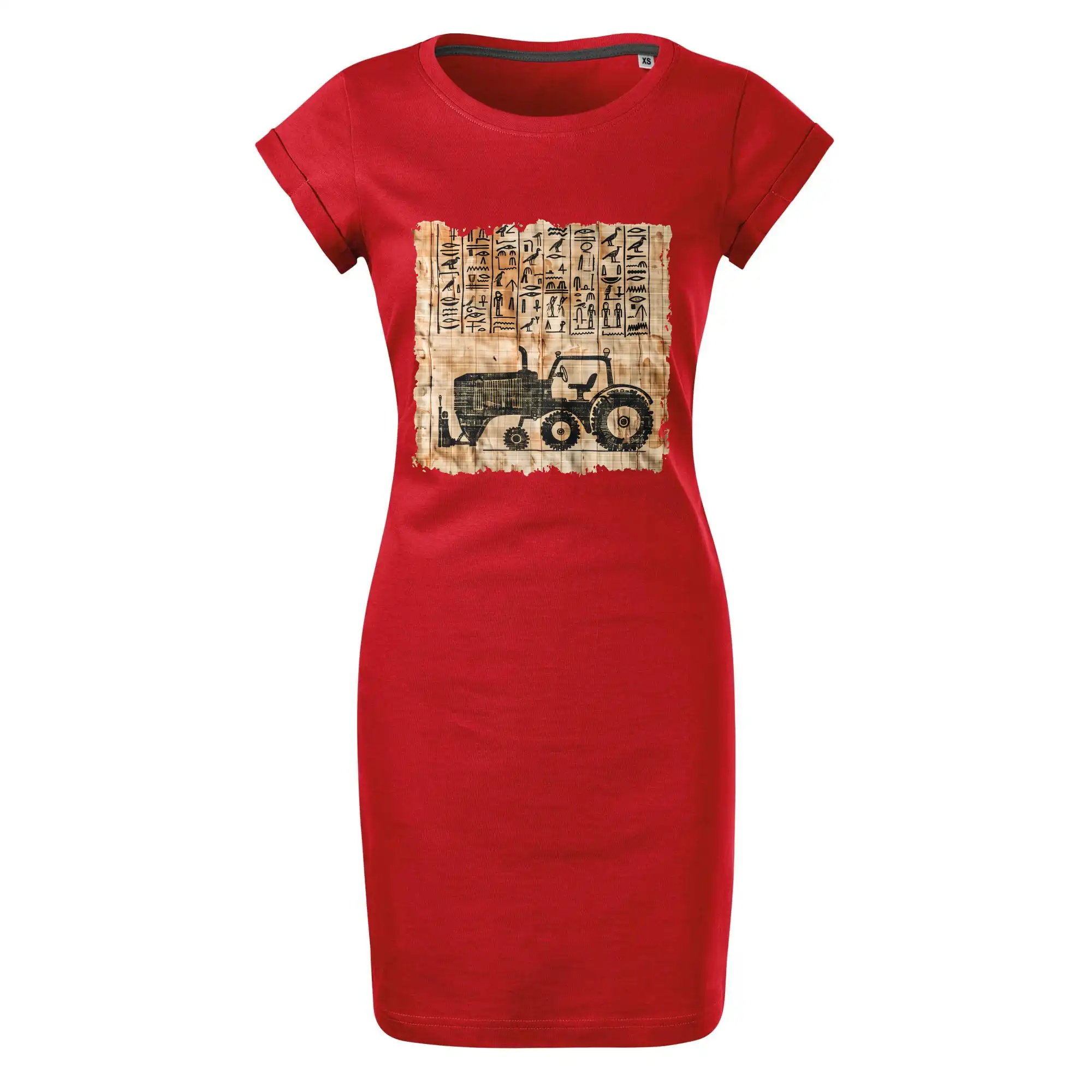 Egyptské hieroglyfy traktor