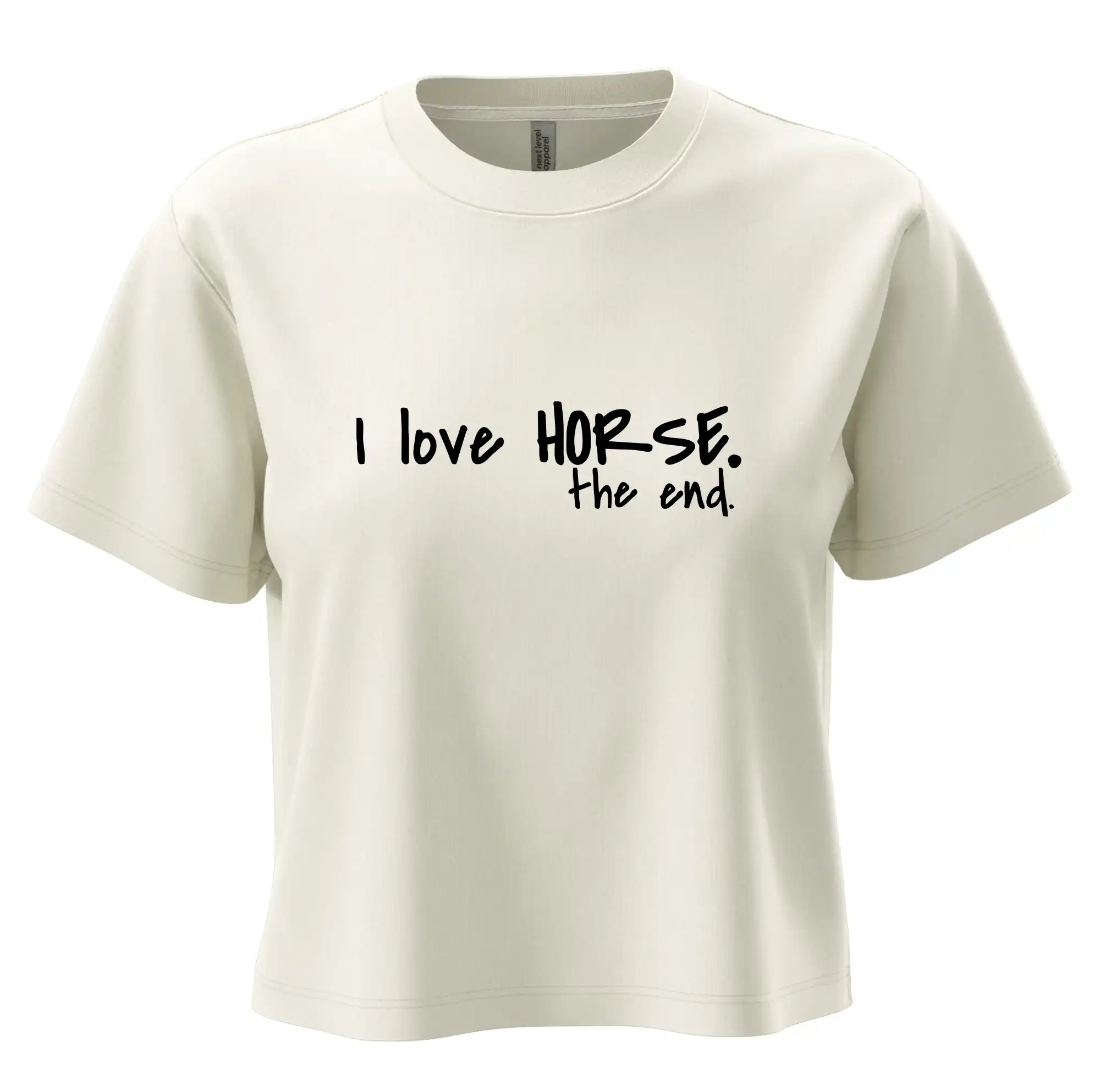 I love horse the end.