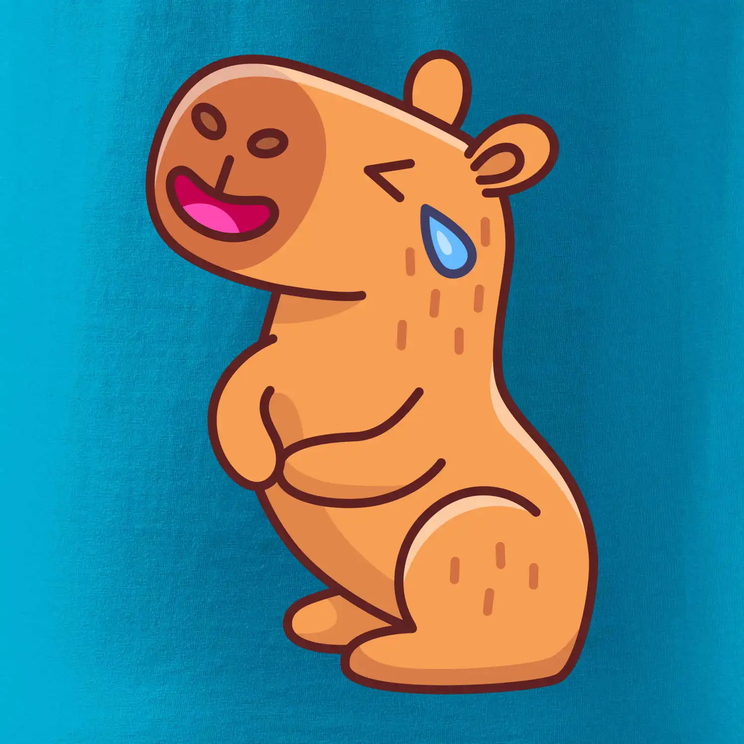 Smutná kapybara
