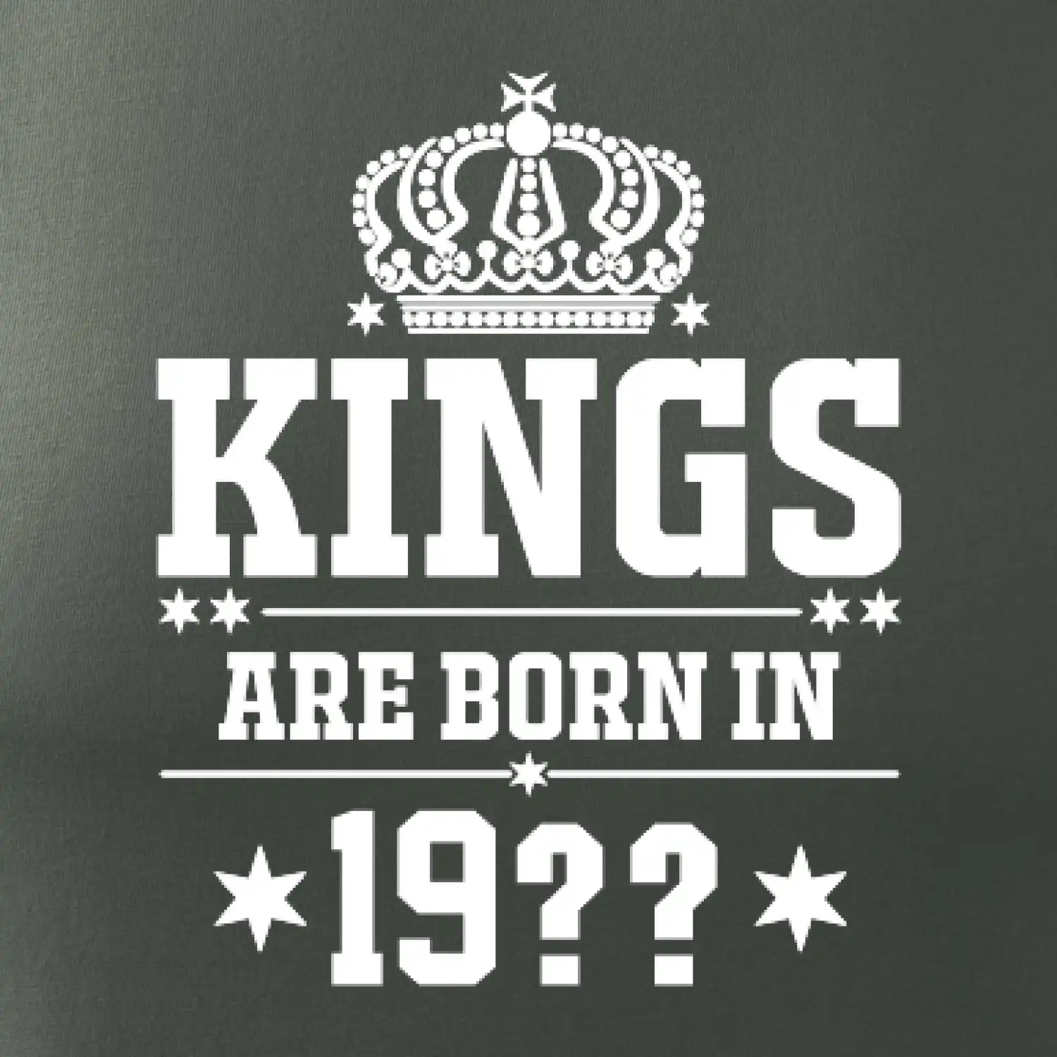 Kings are born in vlastní ročník