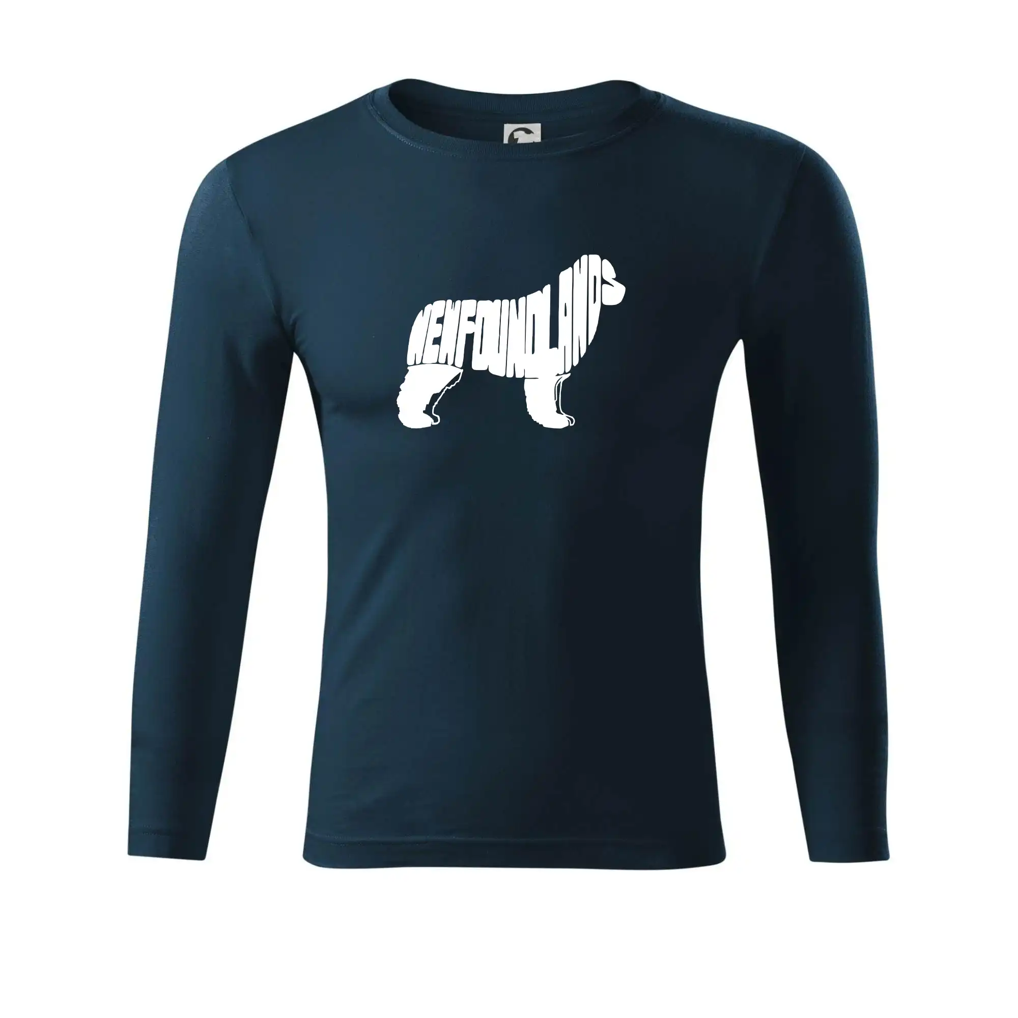 Novofundlandský pes - nápis v tělě