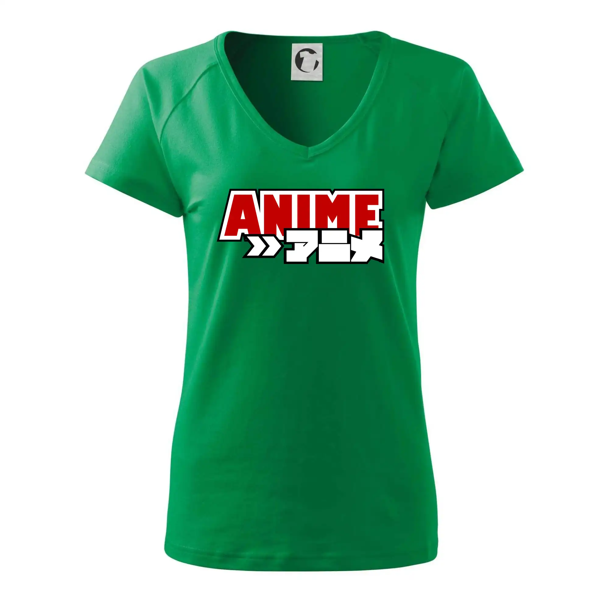 Anime nápis červený
