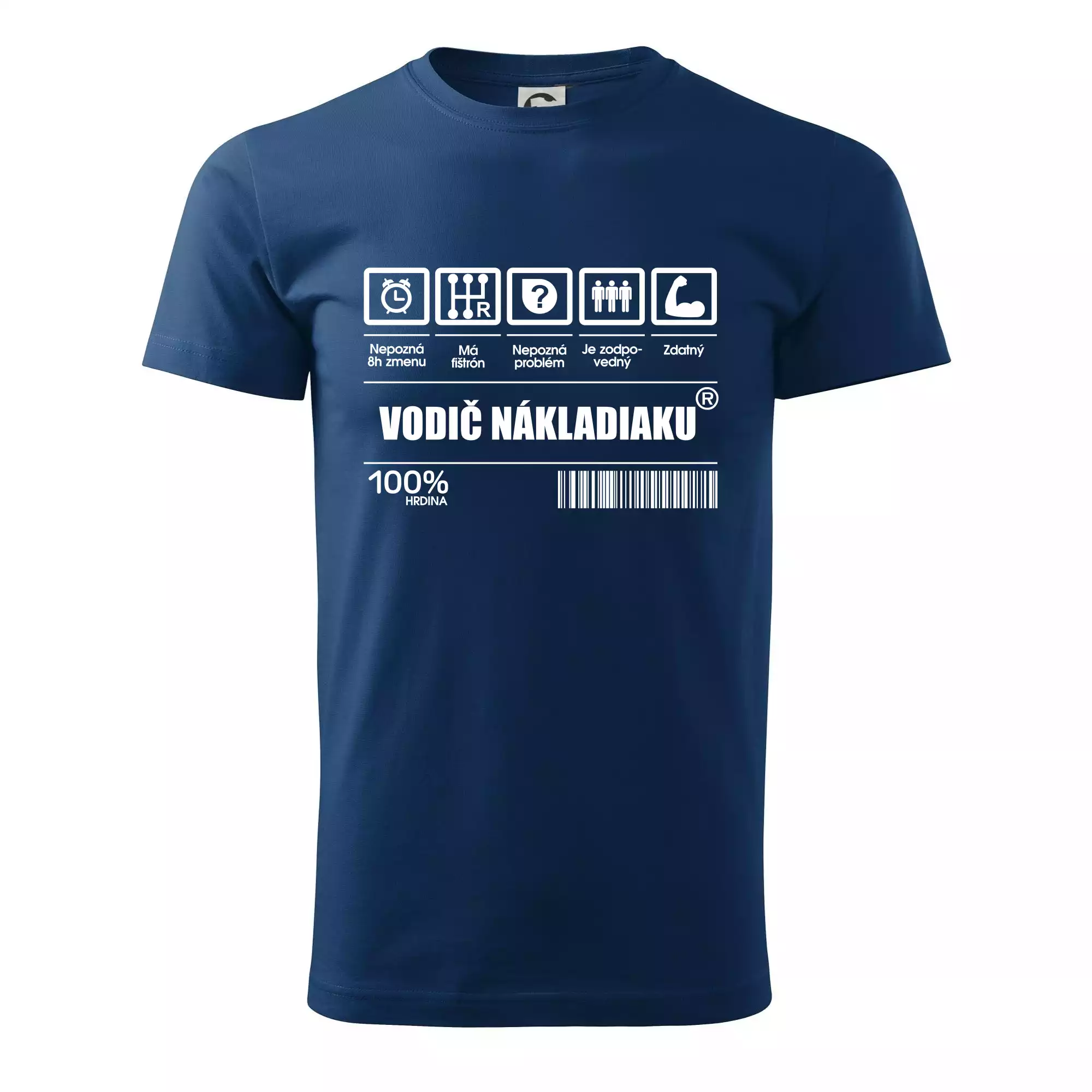 Čiarový kód - Vodič nákladiaku
