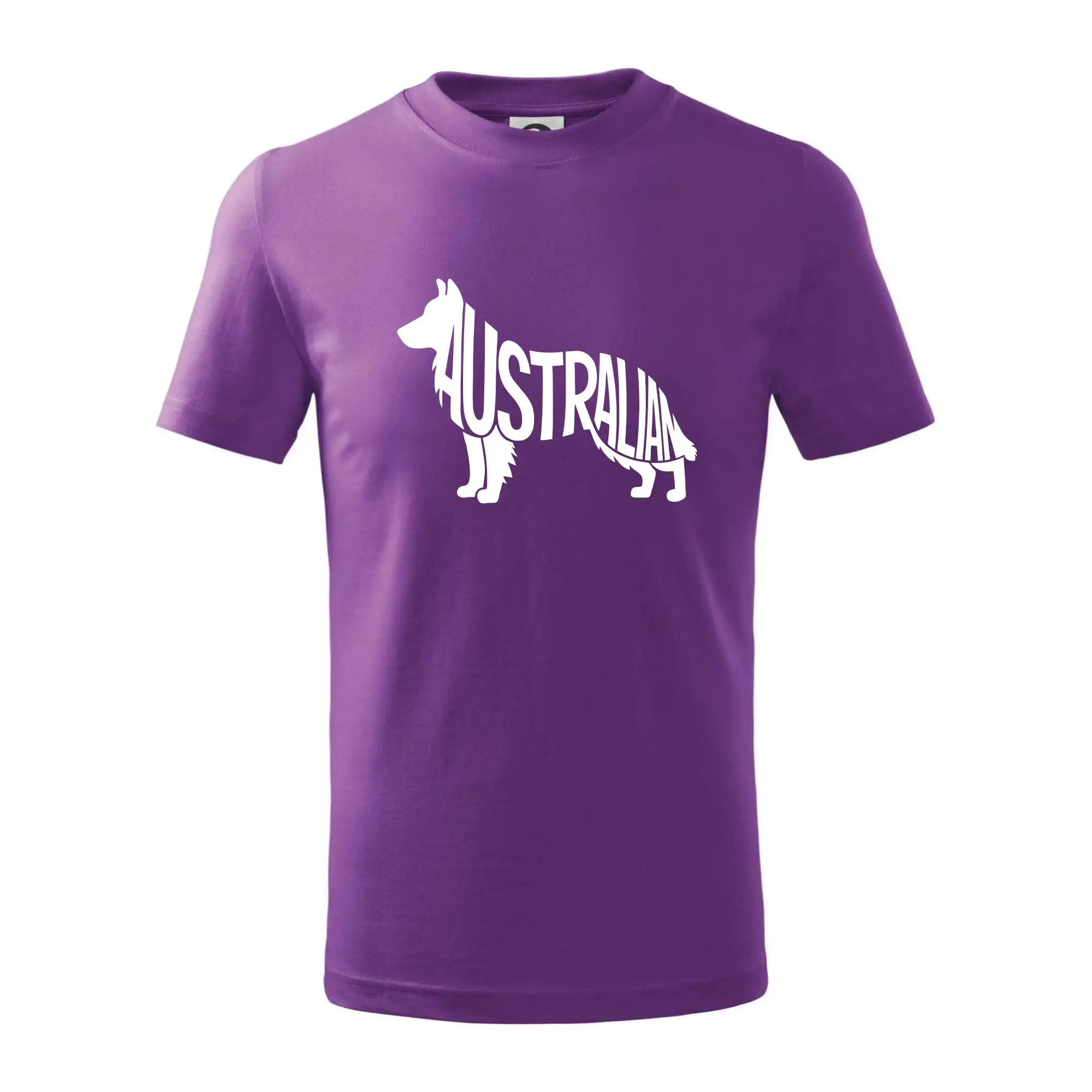 Australský Ovčák - nápis v těle