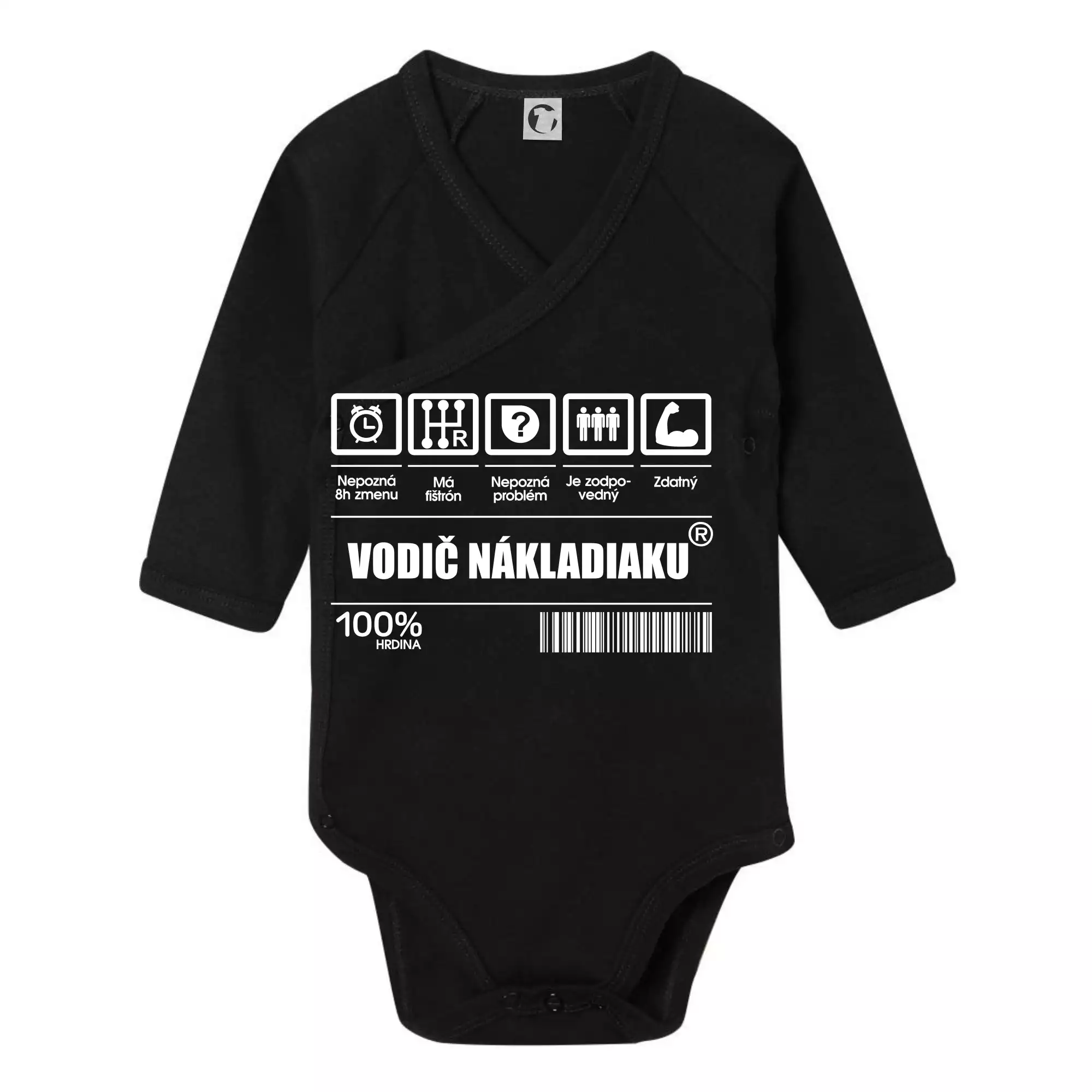 Čiarový kód - Vodič nákladiaku