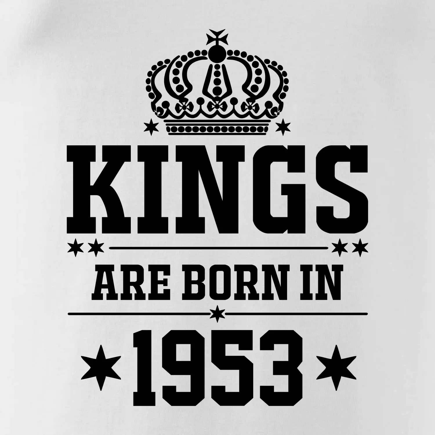 Kings are born in 1953