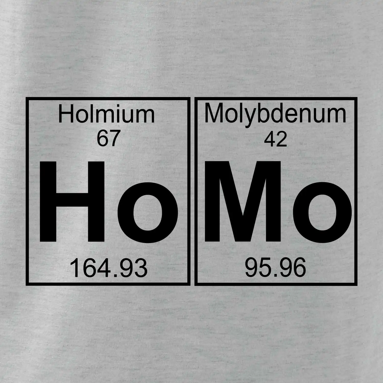 Homo - periodická tabulka