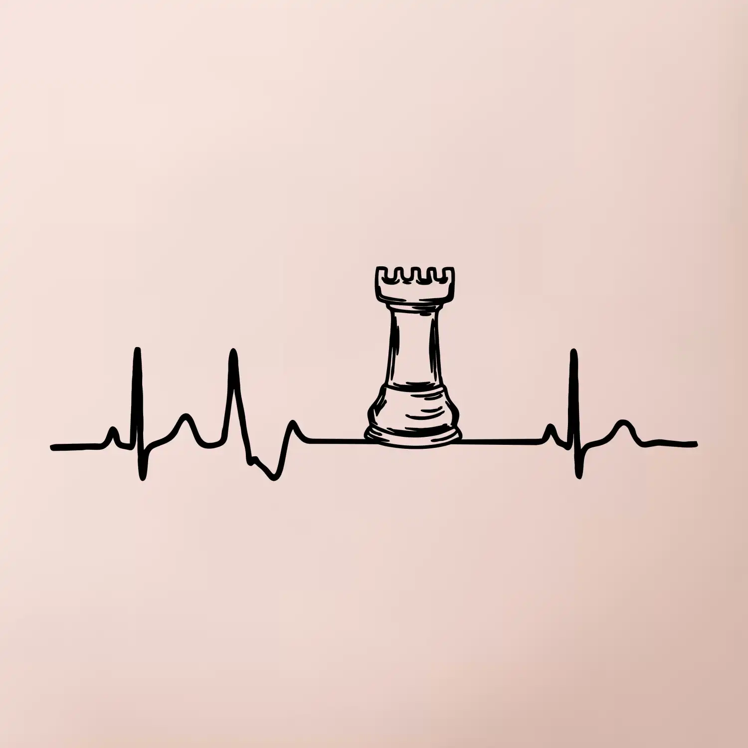 EKG Šachové figurky - Věž