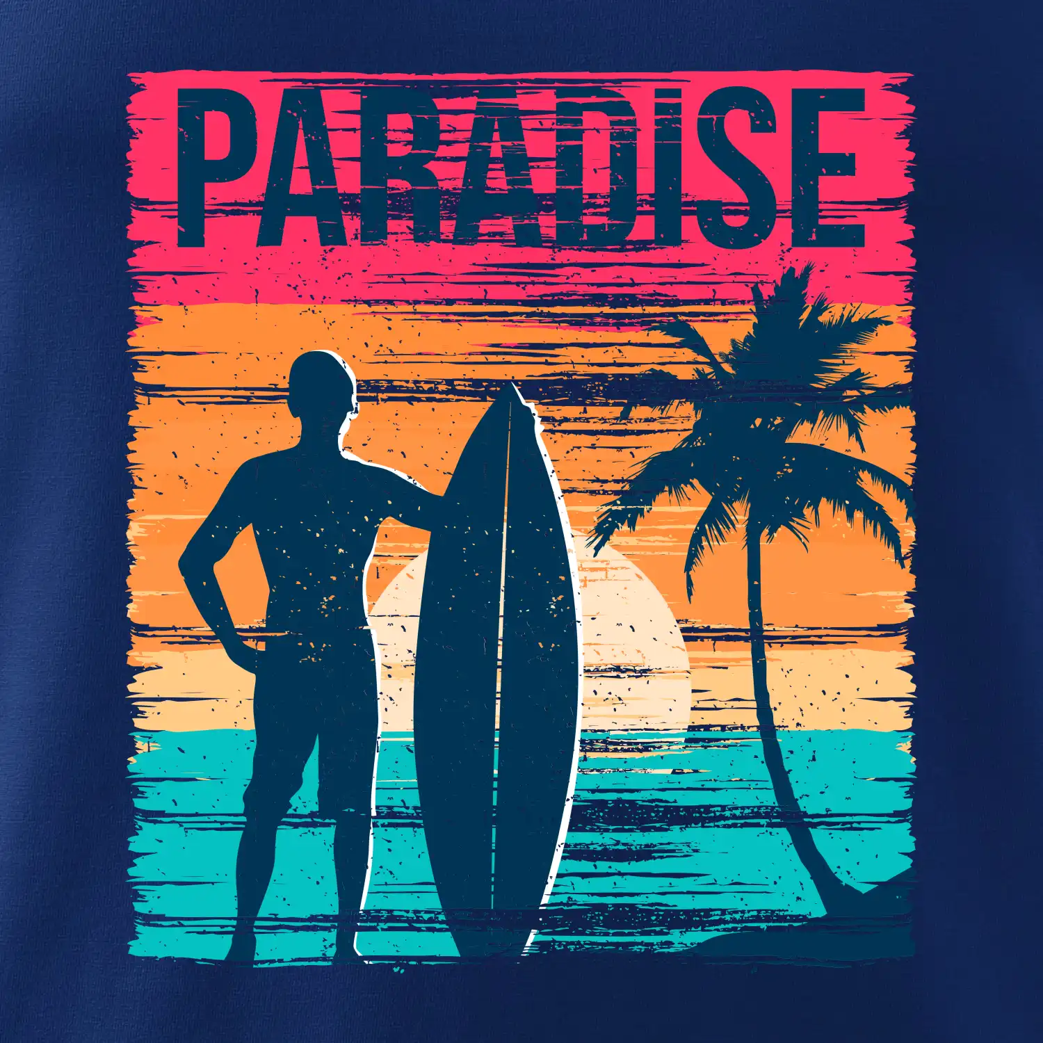 Paradise - barevný čtverec