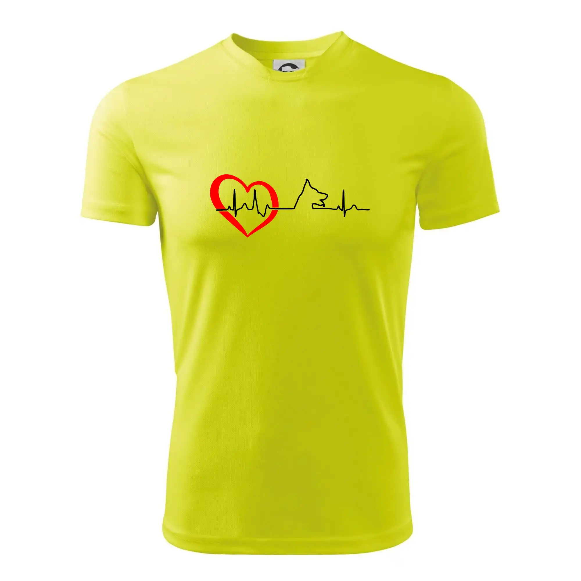 Německý ovčák ekg