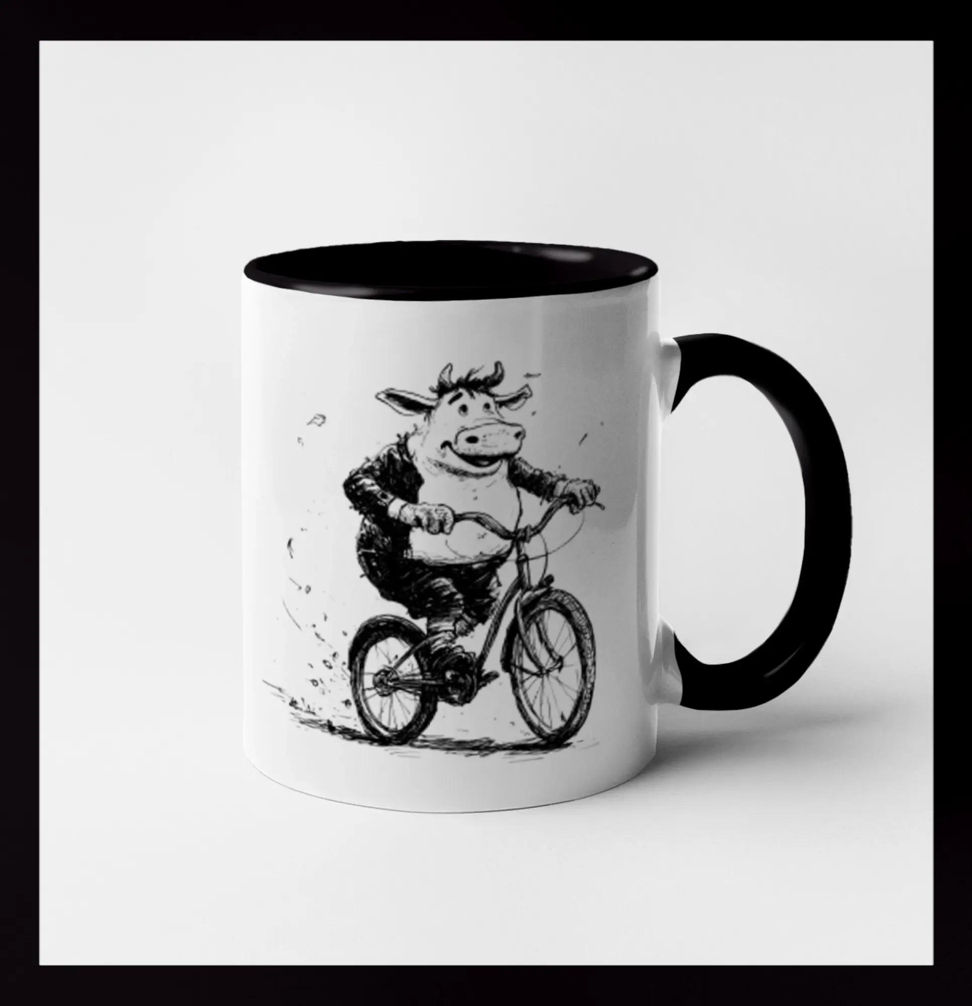 Tlustá kráva na kole