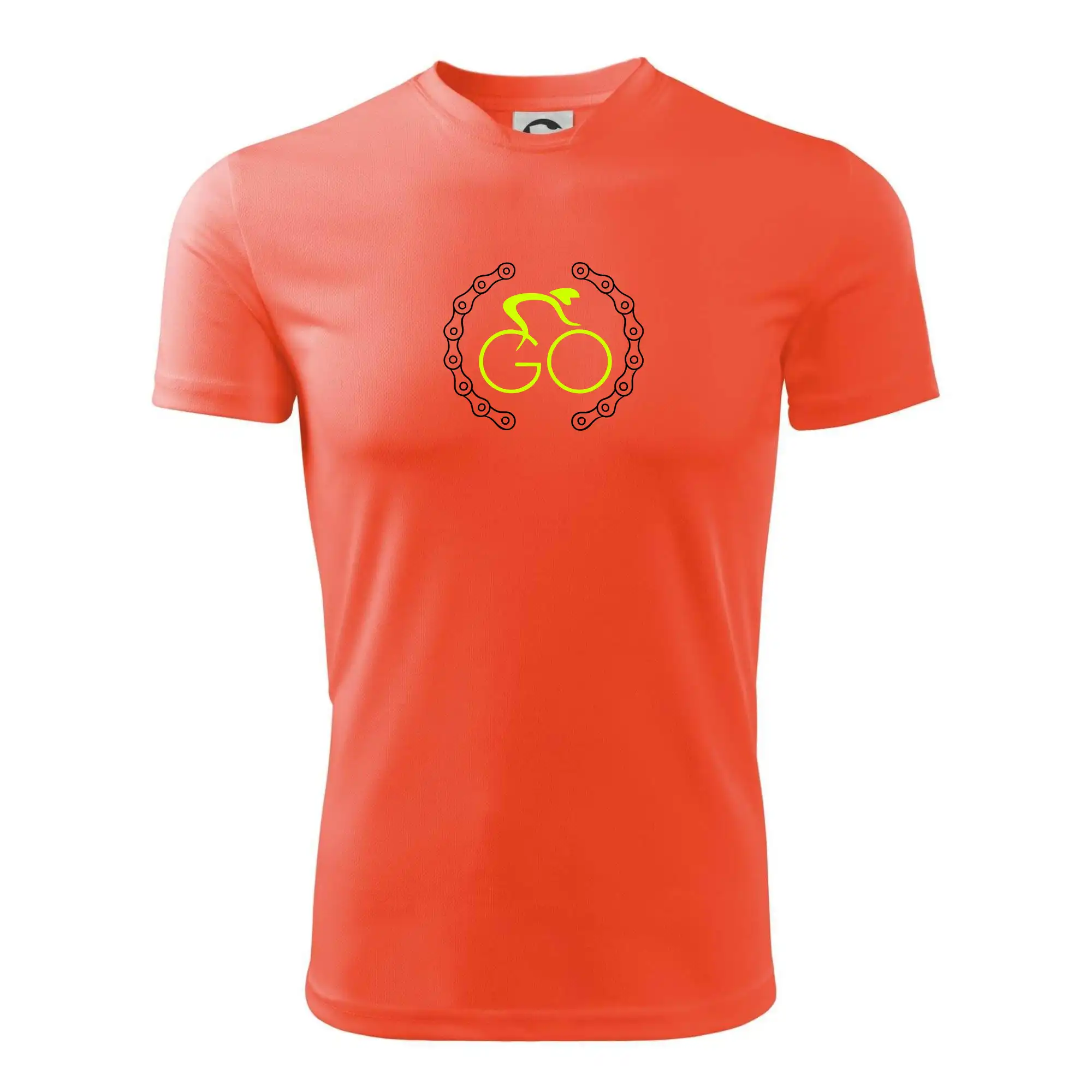 GO cyklista (fluo potisk)