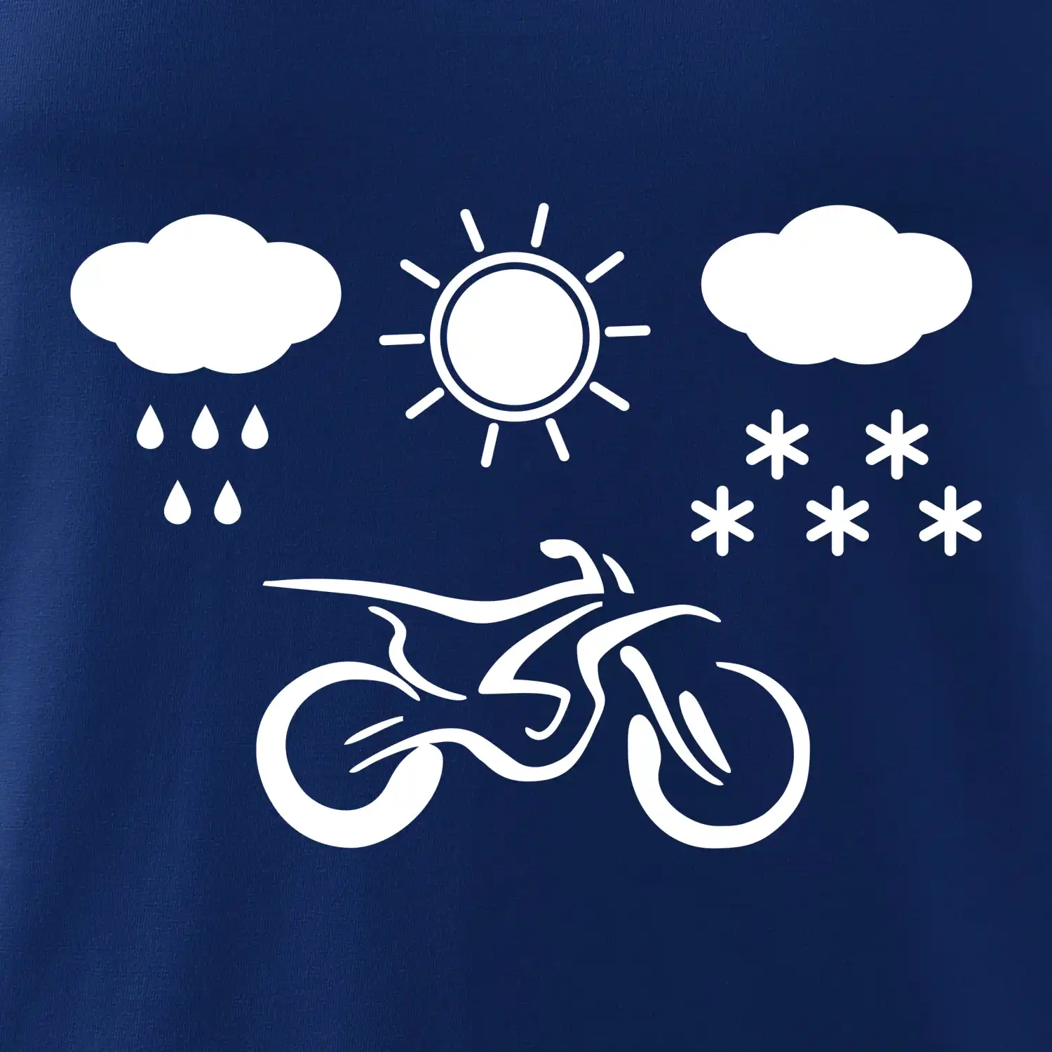 Motorkář za každého počasí - enduro