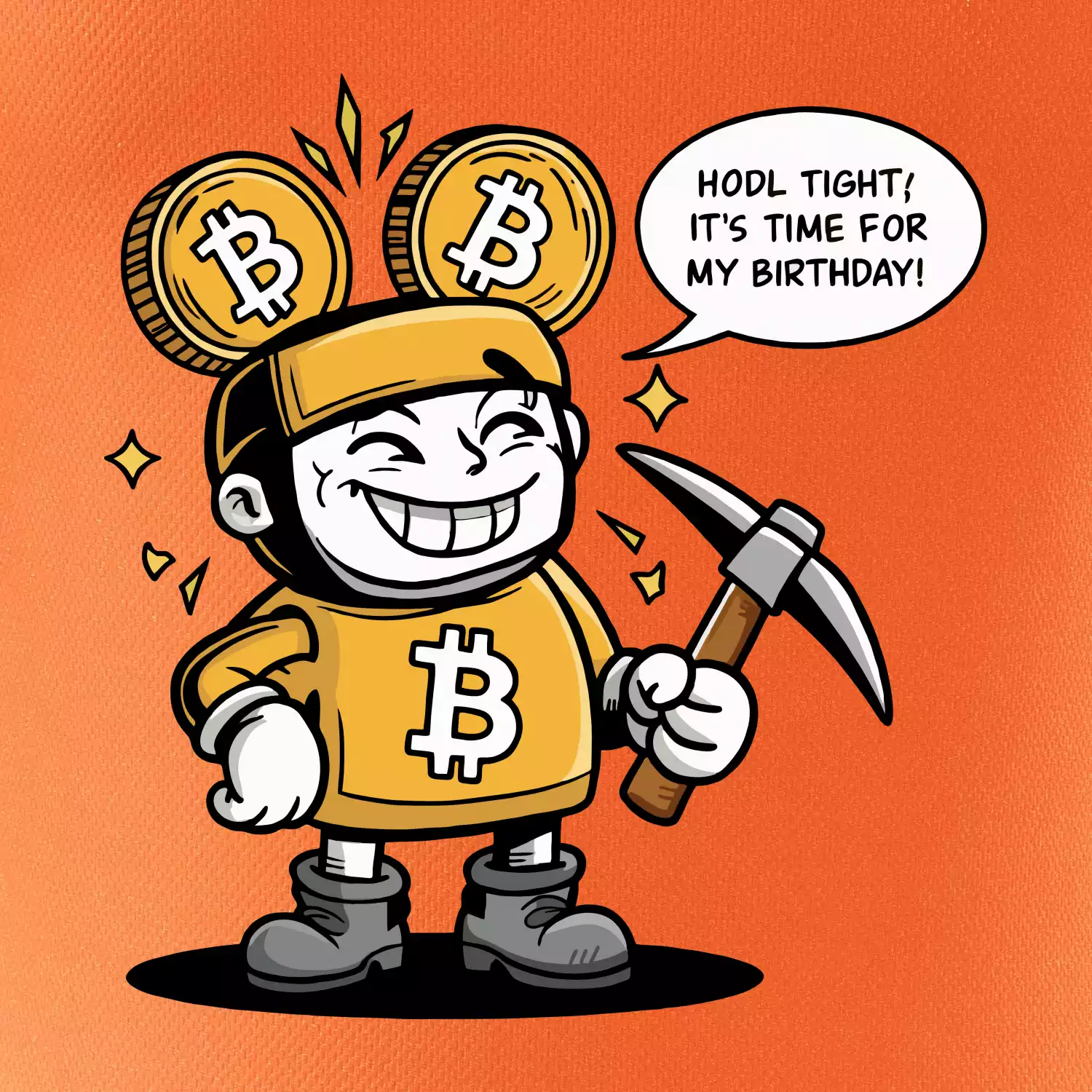 Hodl tight, it's time for my birthday!