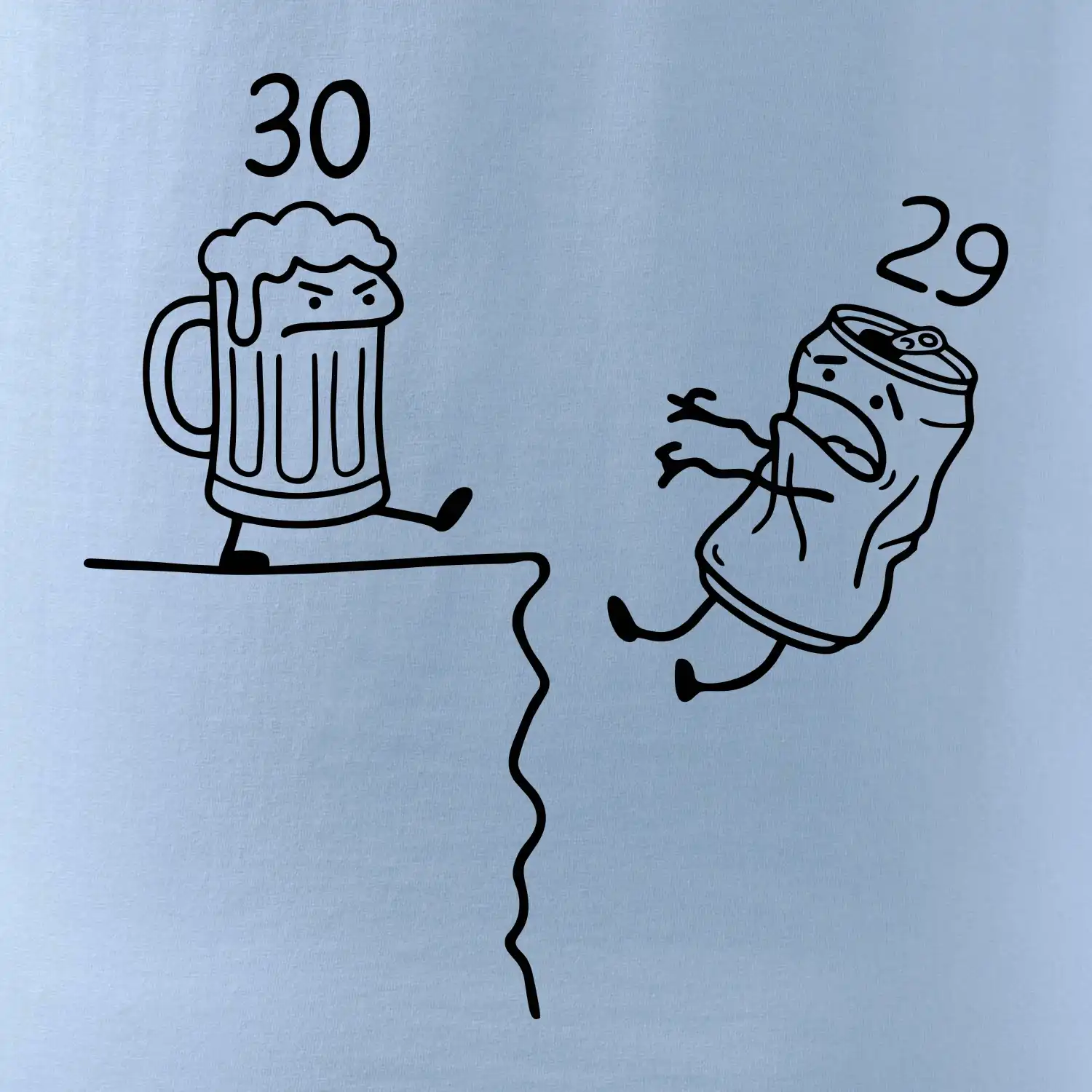 Pivo narozeniny - útes 30 let
