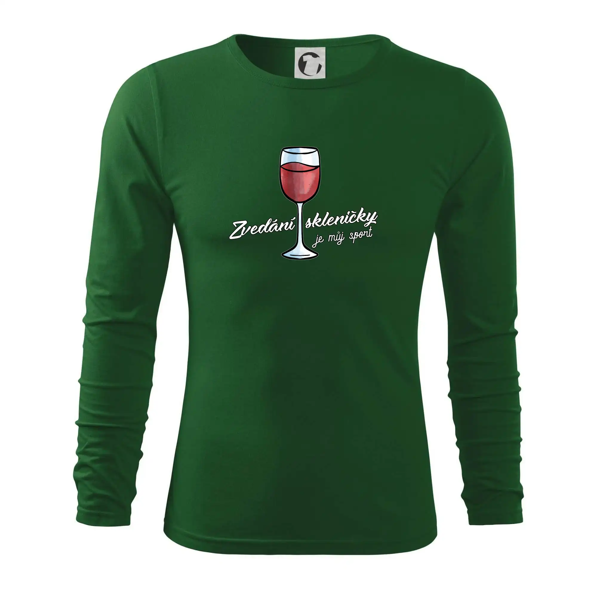 Zvedání skleničky je můj sport