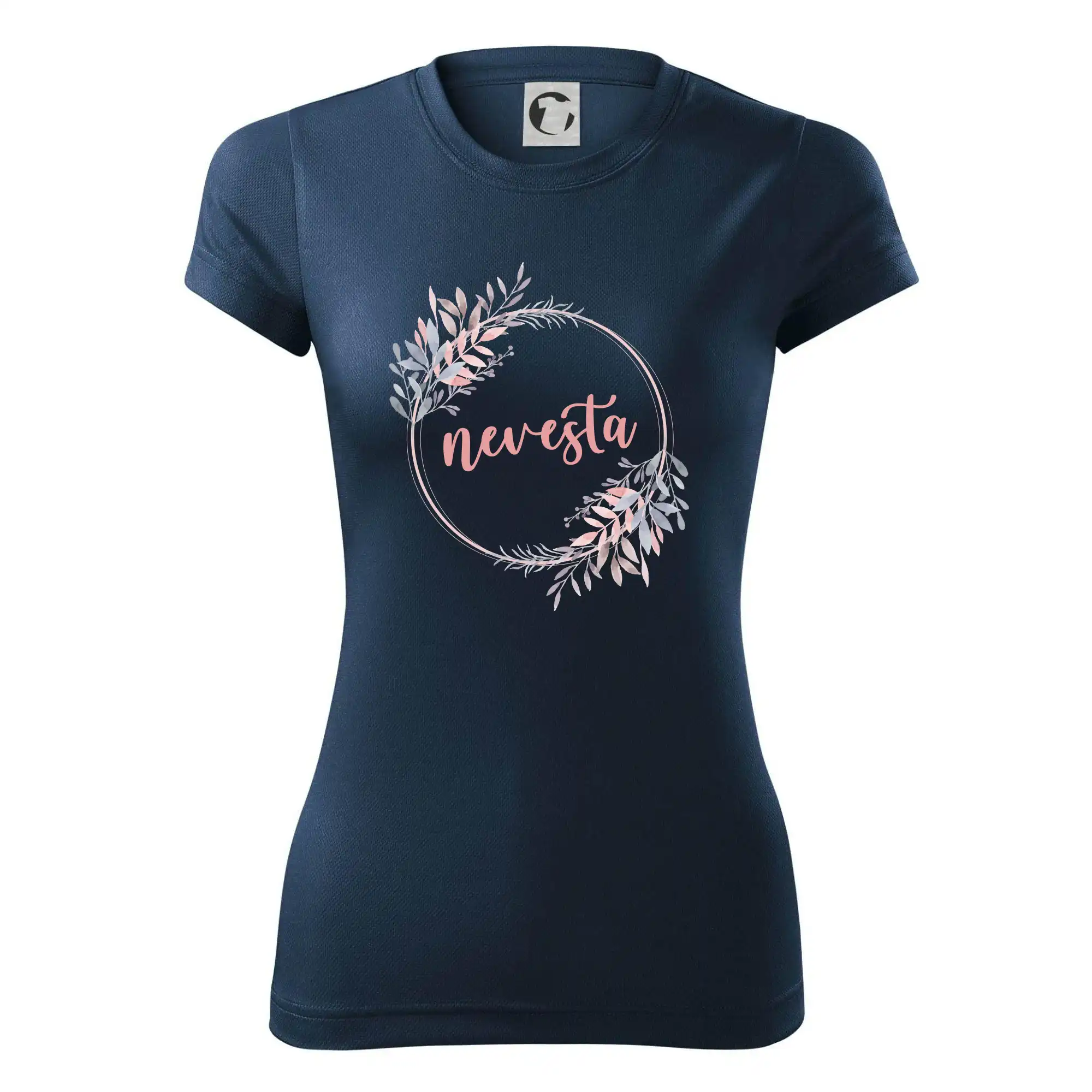 Nevesta kvetinový kruh ružový SK