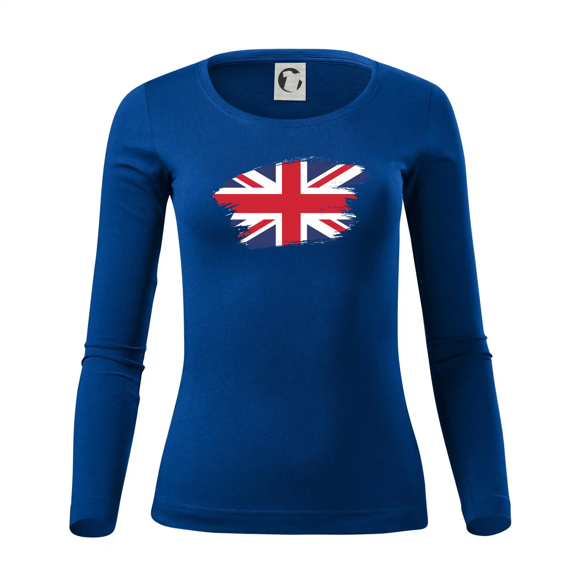 Britská vlajka roztrhaná