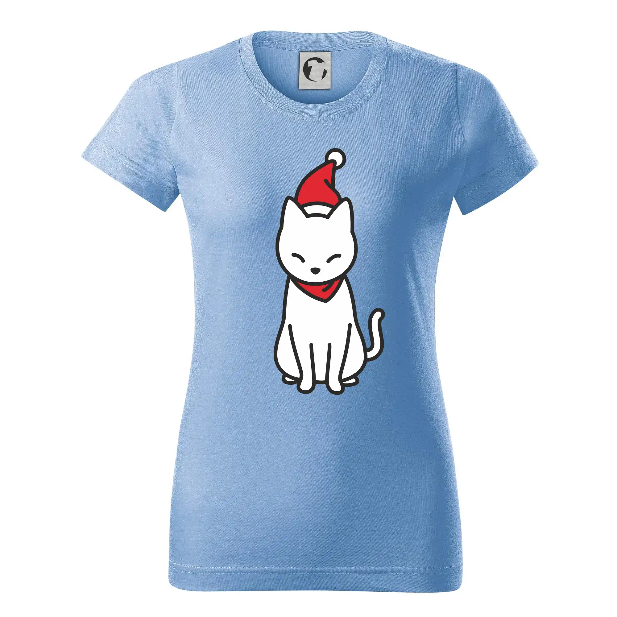 Vánoční kočka sedící