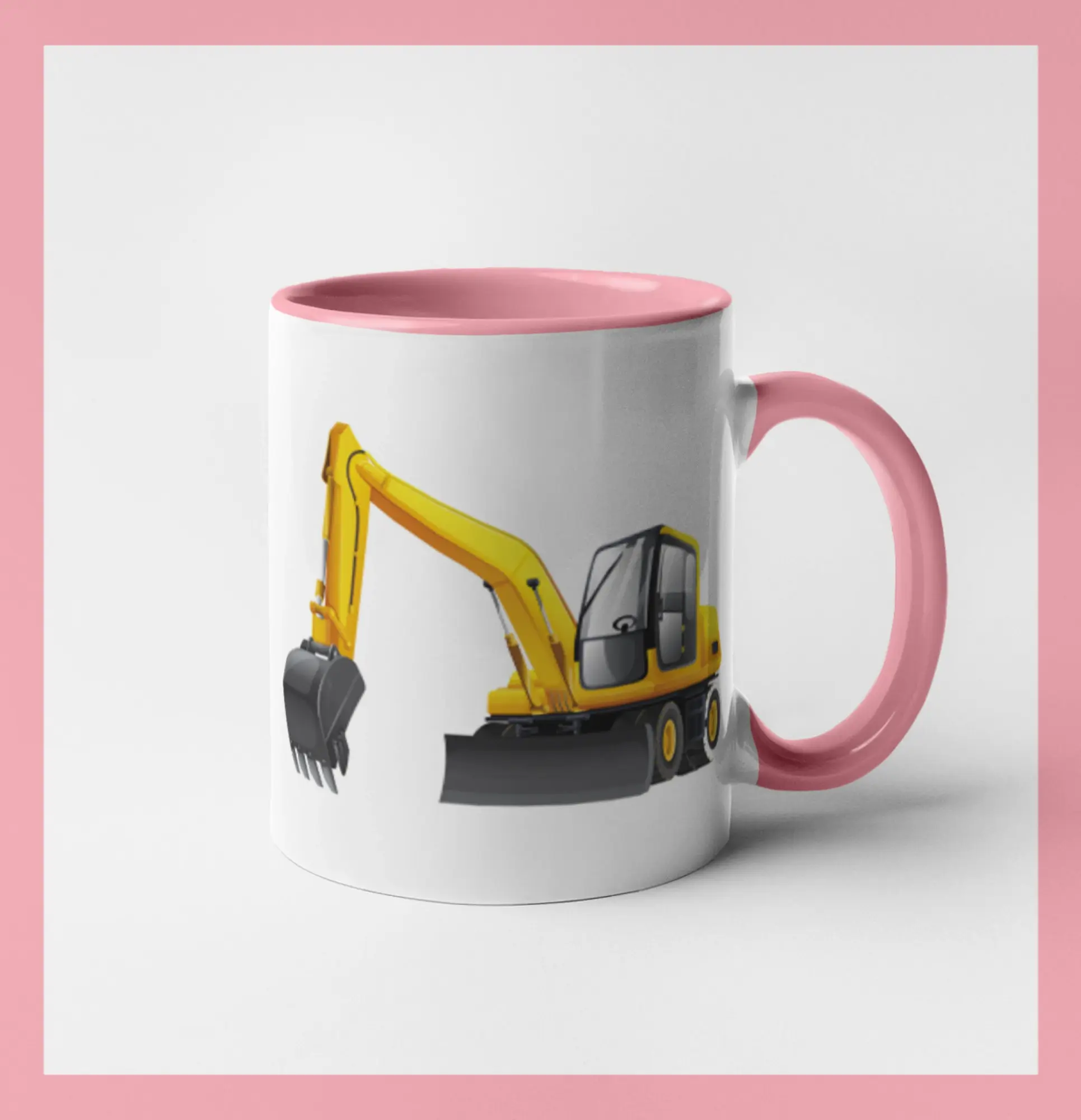 Bagr bez nápisu ze předu