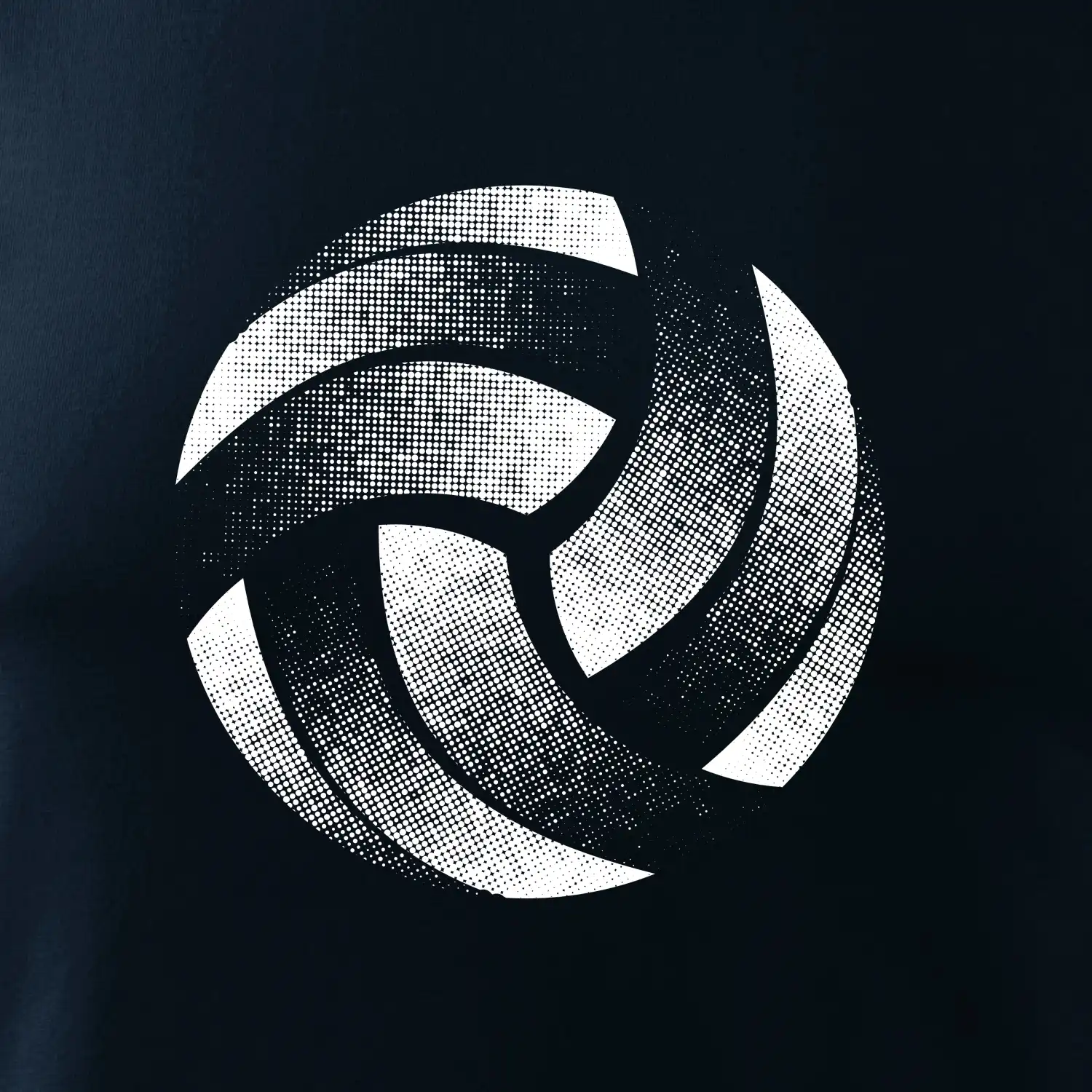 Volejbalový míč tiskový design