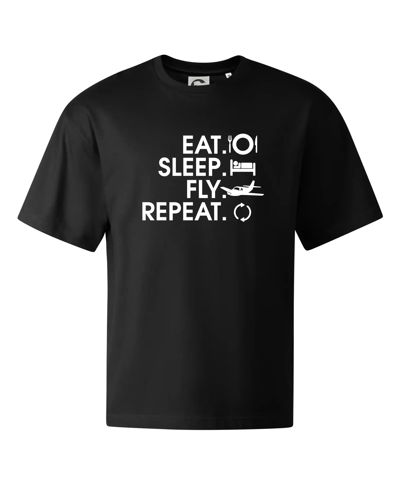 Eat sleep fly repeat