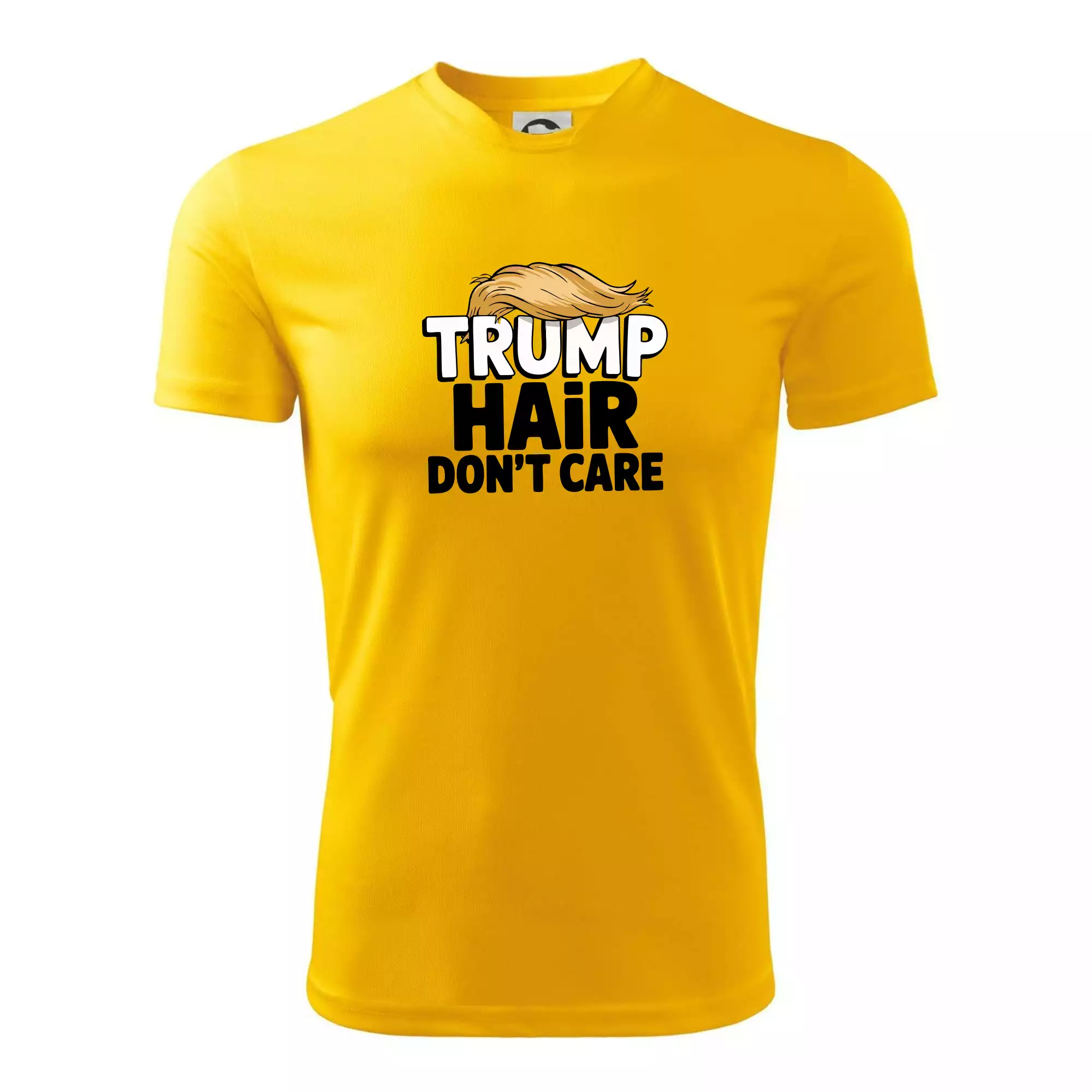 Trump hair dont care