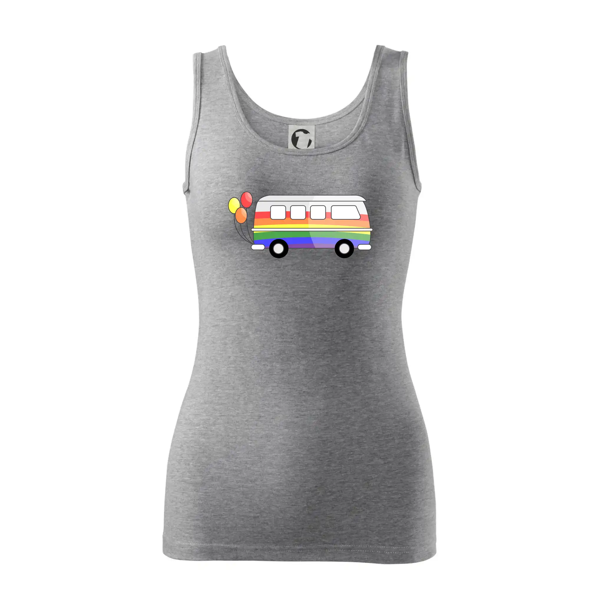 Tričká pre LGBT a Queer komunitu - LGBT busík - Dámske tielko