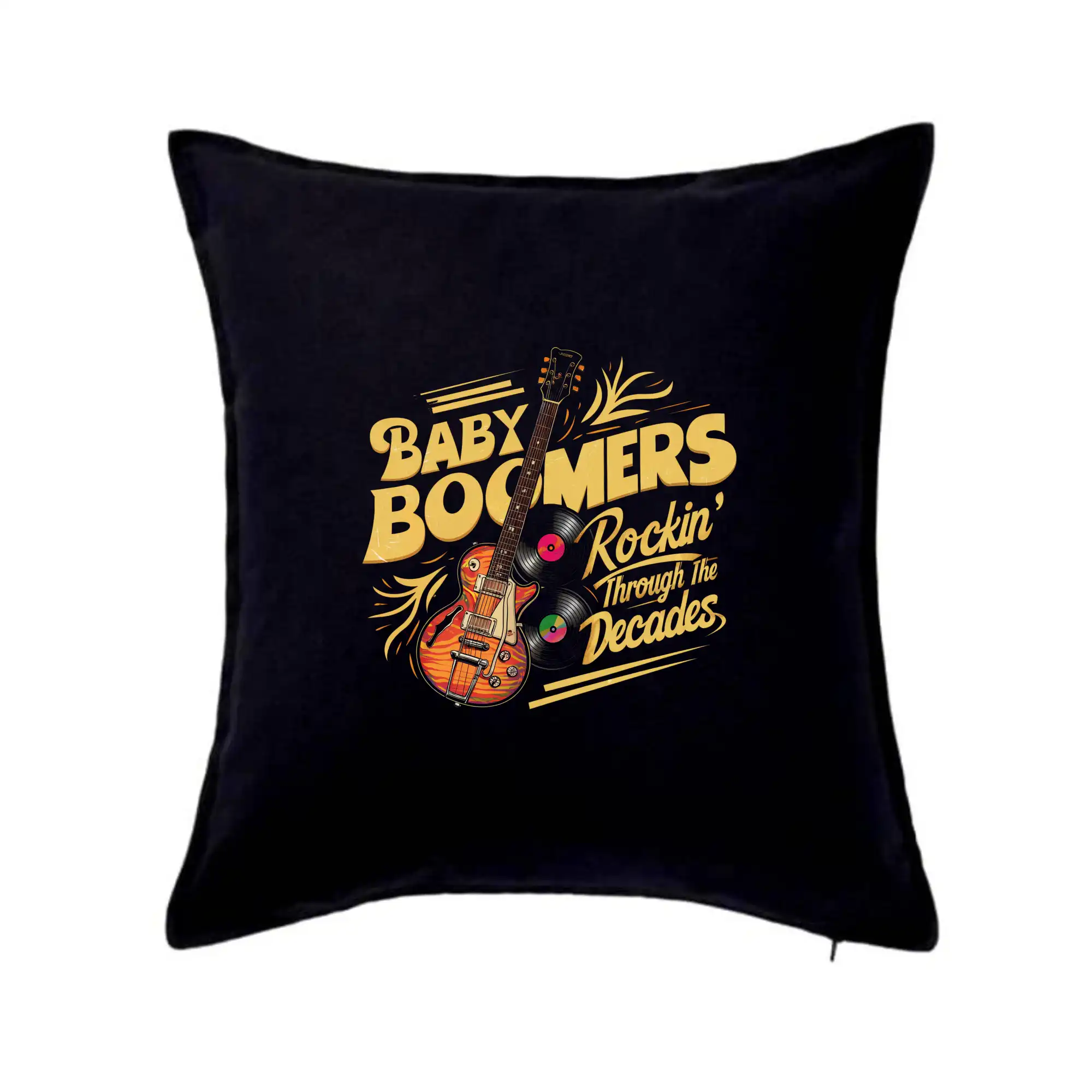 Tričká s motívmi ktoré frčia na internete - Baby Boomers - Rockin - Vankúš 50x50