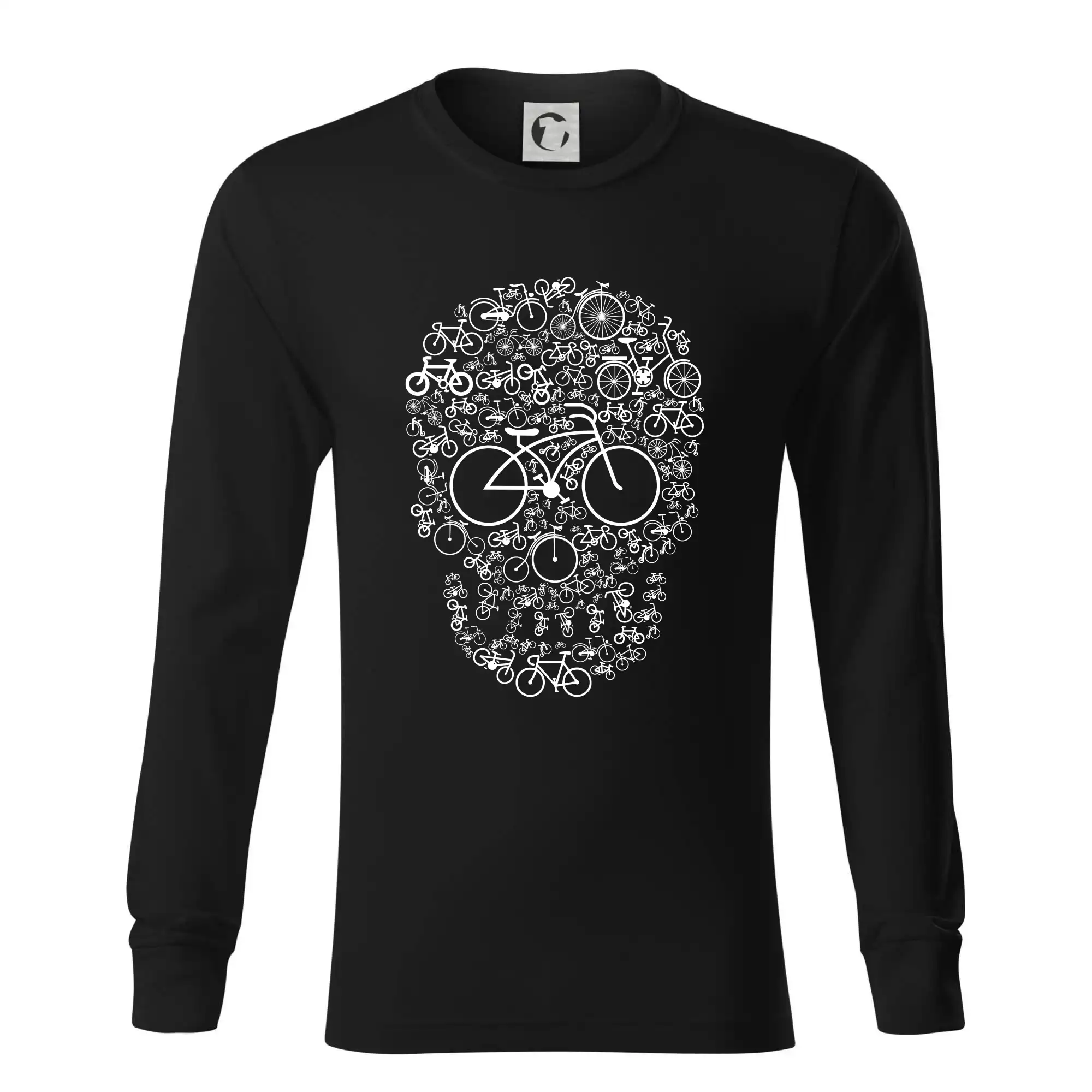 Cyklo lebka složena z kol